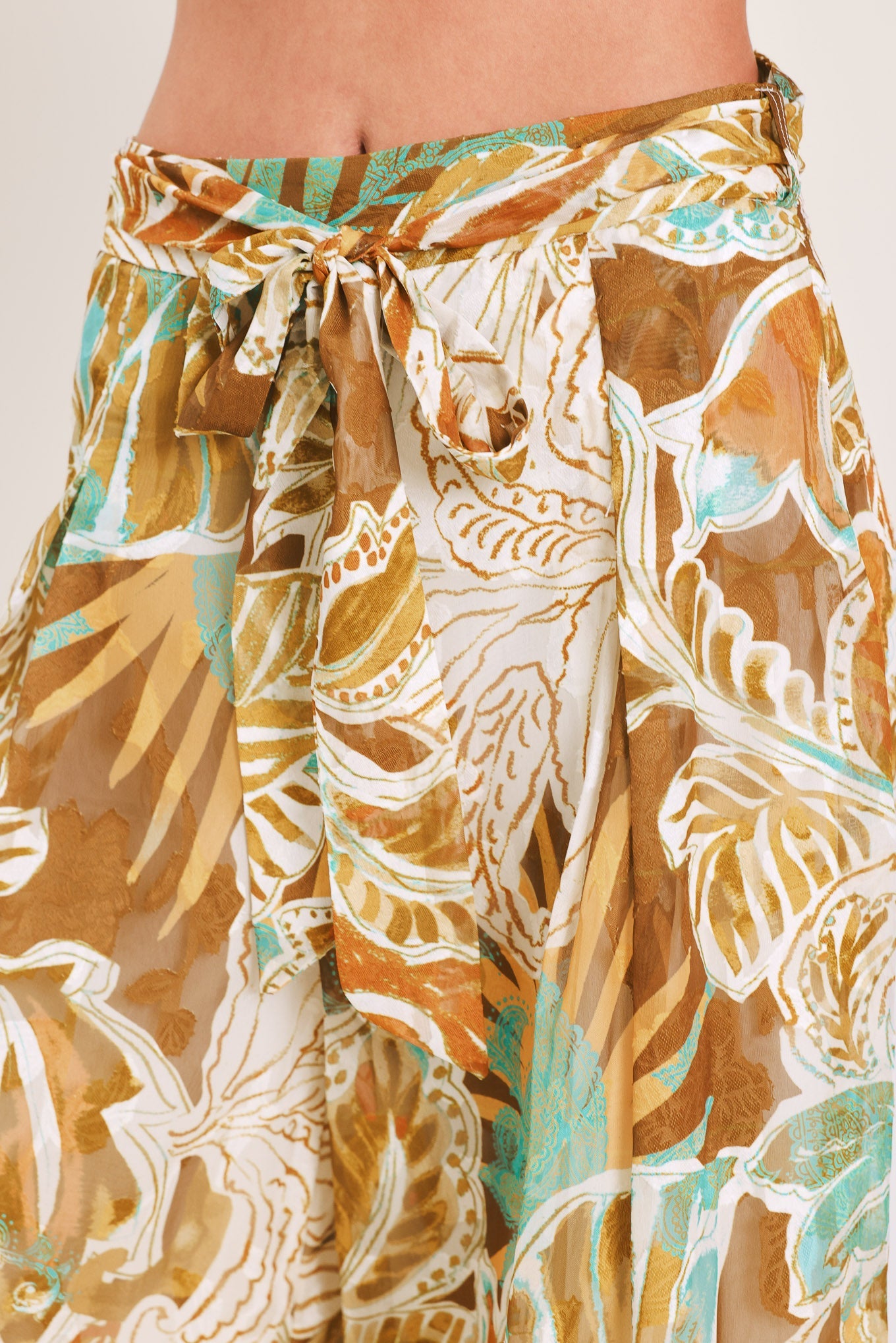 GOLDEN SHORES FLOW WOVEN PANTS