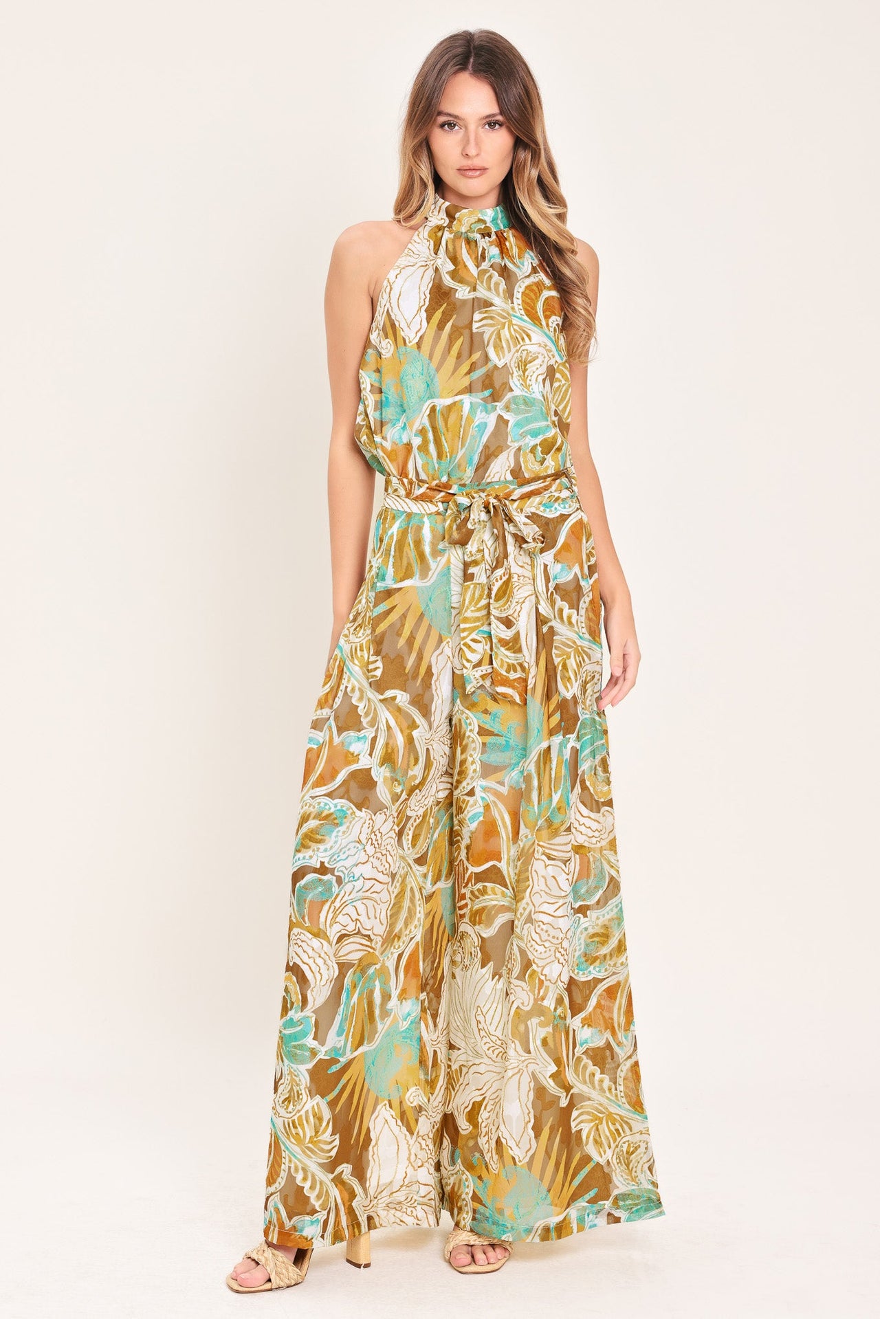 GOLDEN SHORES FLOW WOVEN PANTS