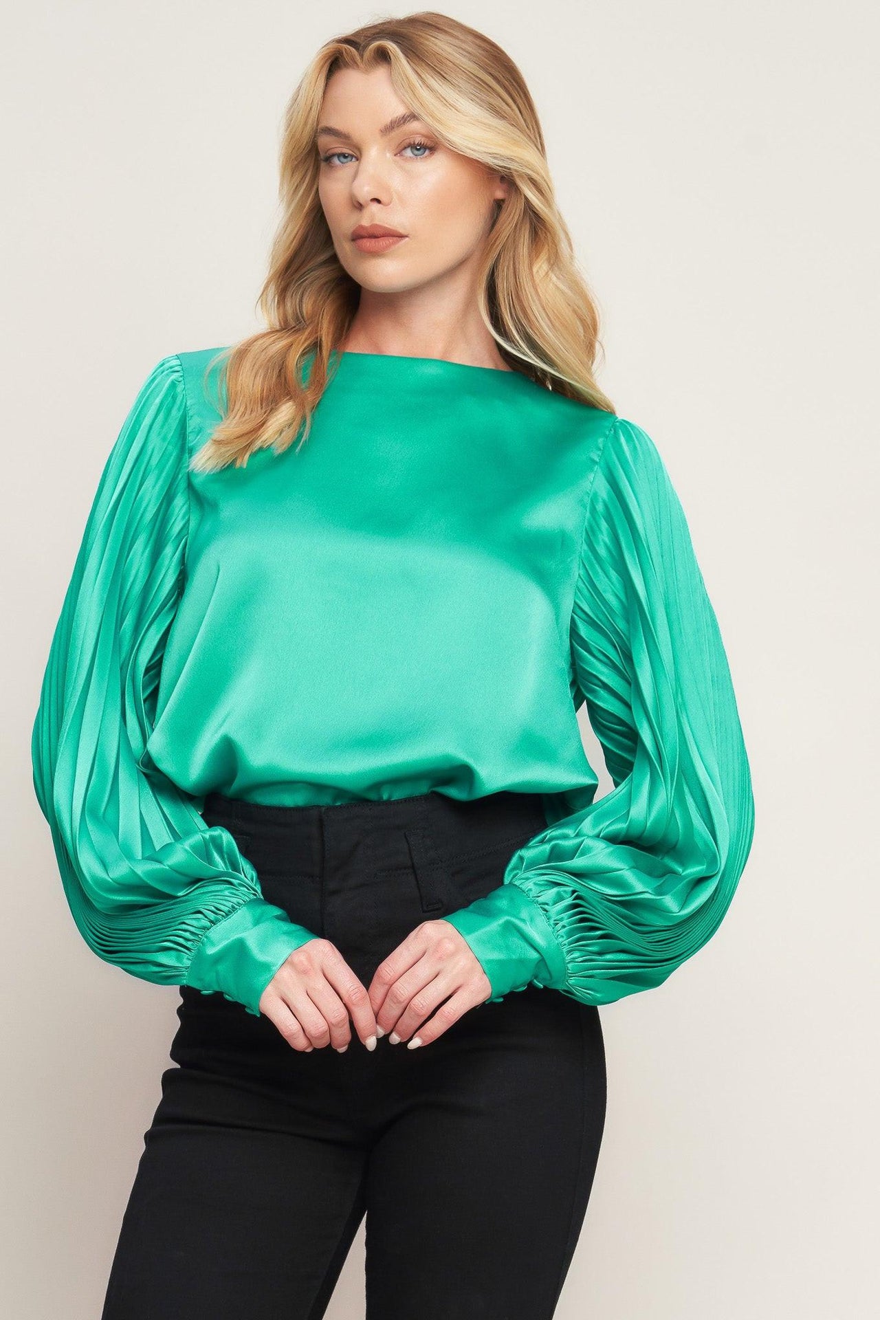 LIKE THE FIRST TIME WOVEN TOP