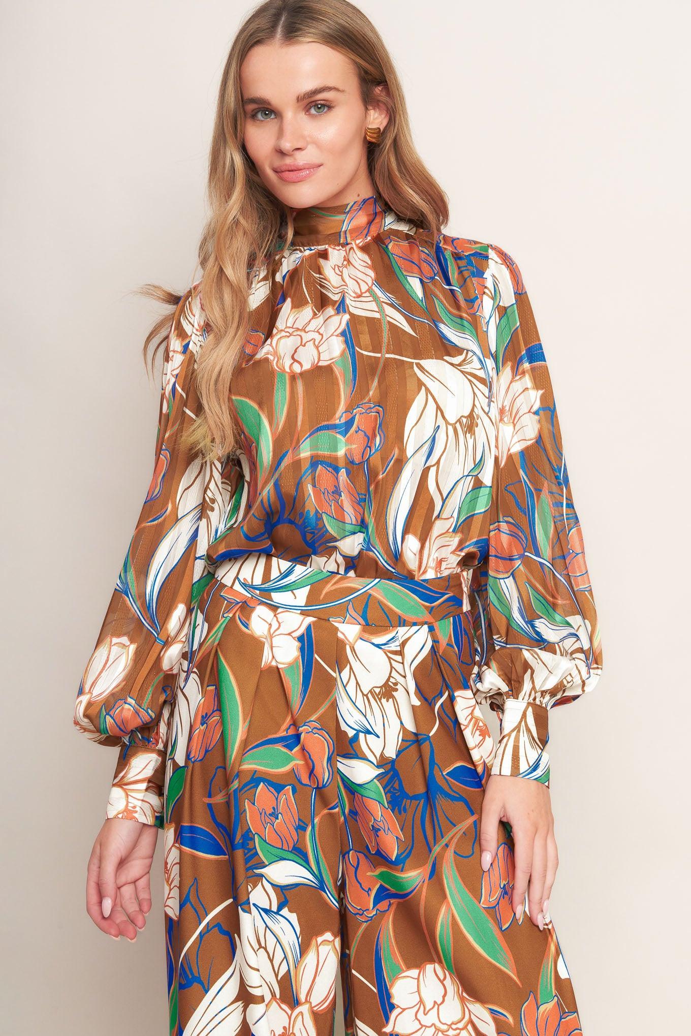 FOREVER BE WOVEN TOP