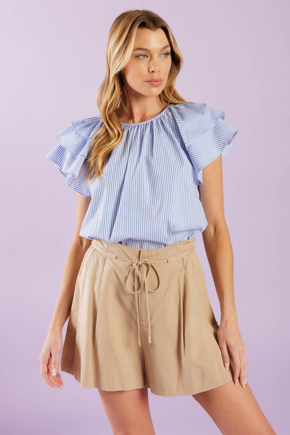 NEED YOU MORE WOVEN TOP