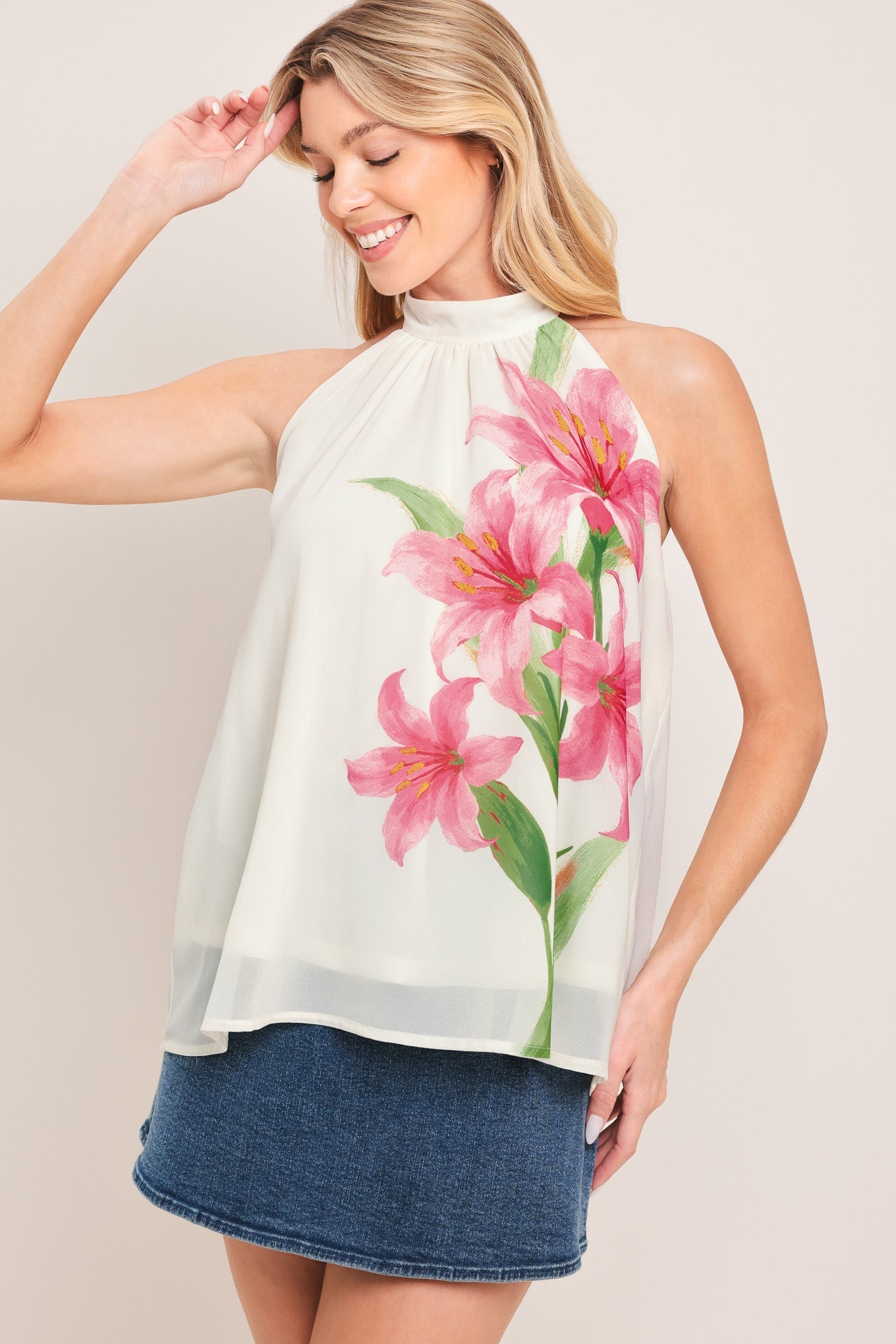 LILY DREAM WOVEN TOP