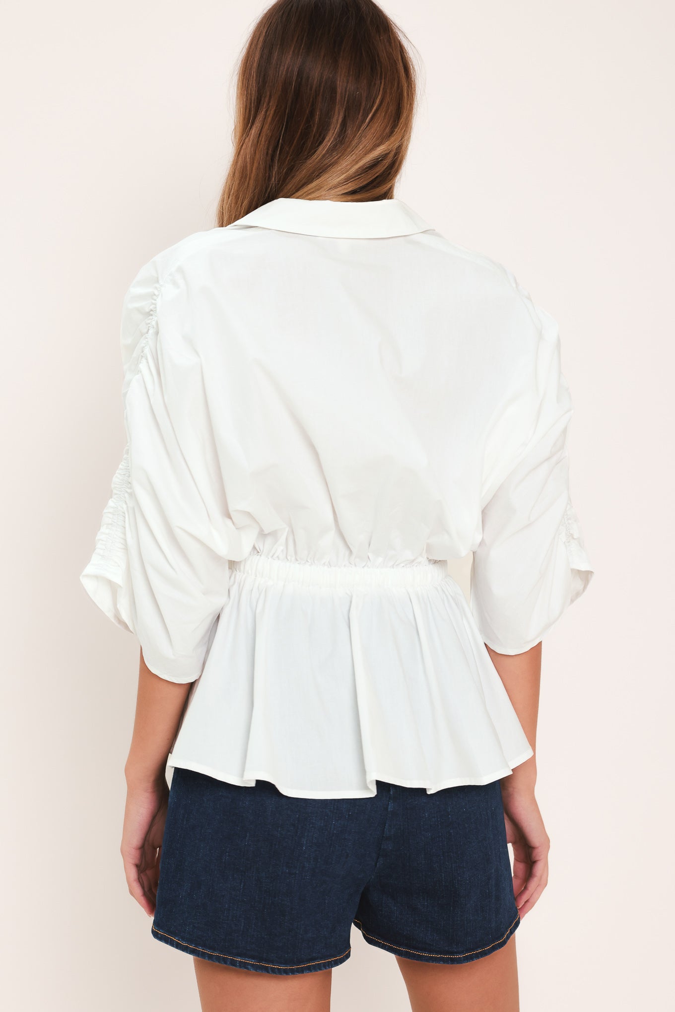 SEASIDE BREEZE WOVEN TOP