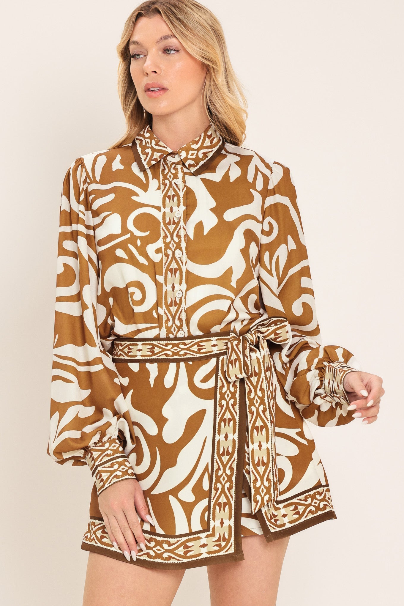 AMALFI COAST WOVEN SHIRT