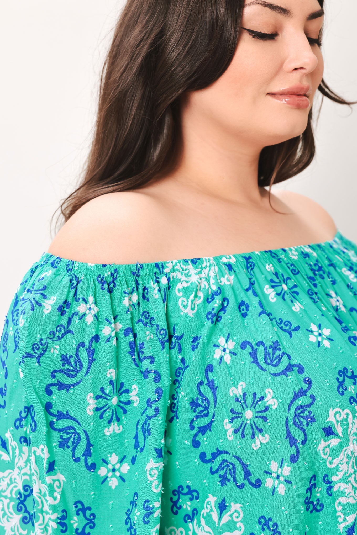 SEND MY LOVE WOVEN TOP