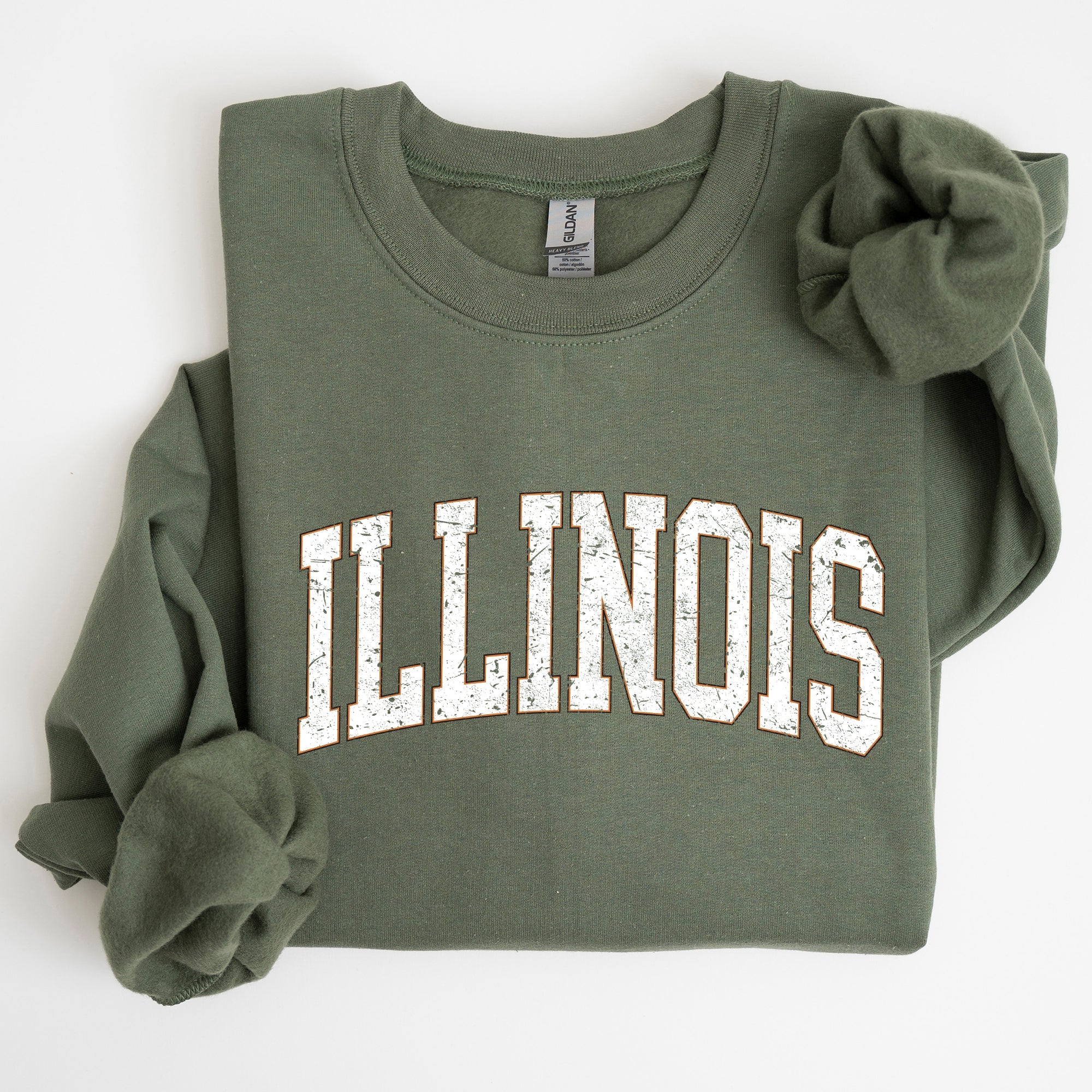 Illinois Football Game Day Tailgate Party Big Game State University Pride Sweatshirt