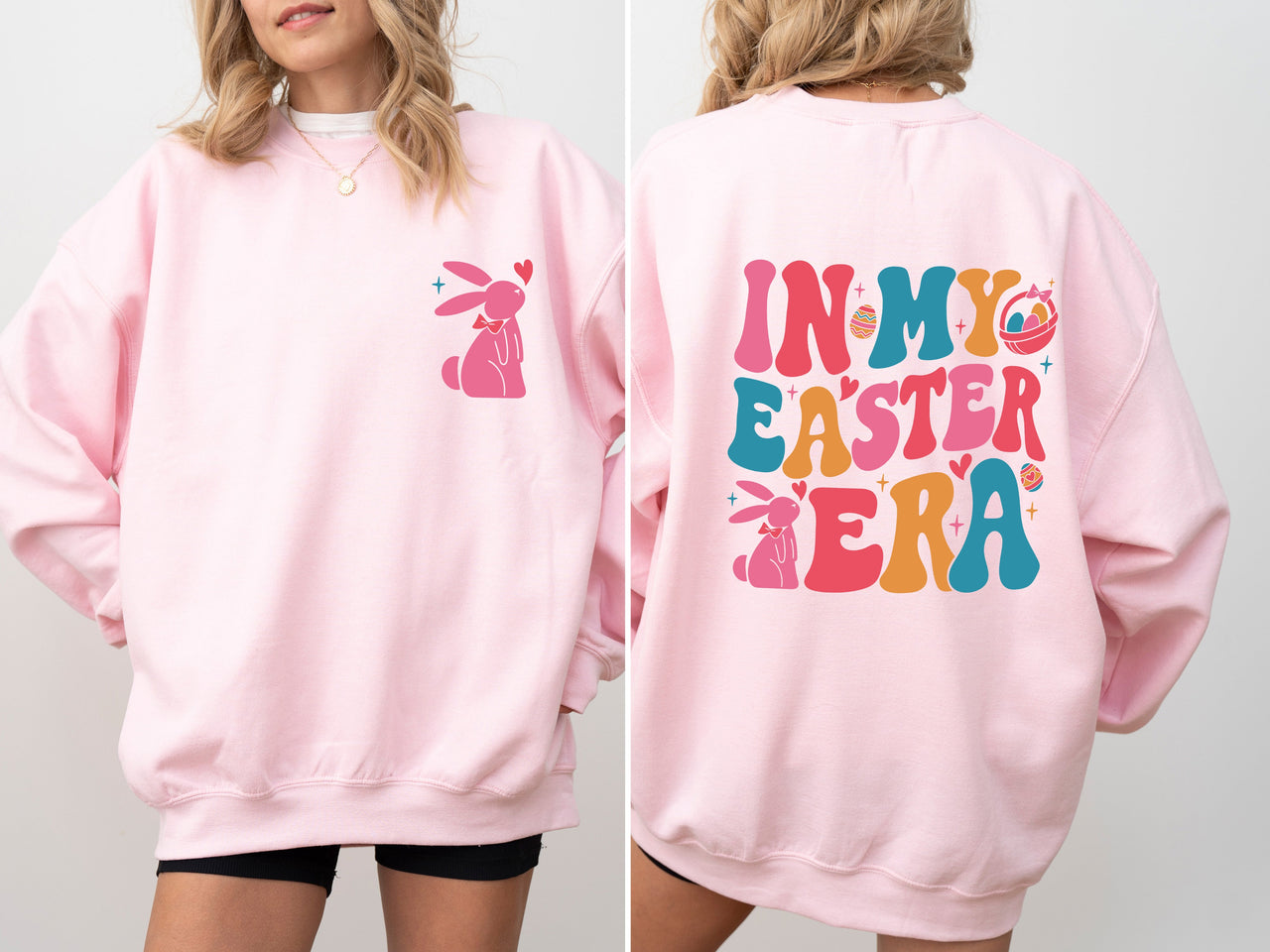 In My Easter Era Bunny Rabbit Festive Easter Celebration Of Springtime Charm And Cozy Comfort Sweatshirt