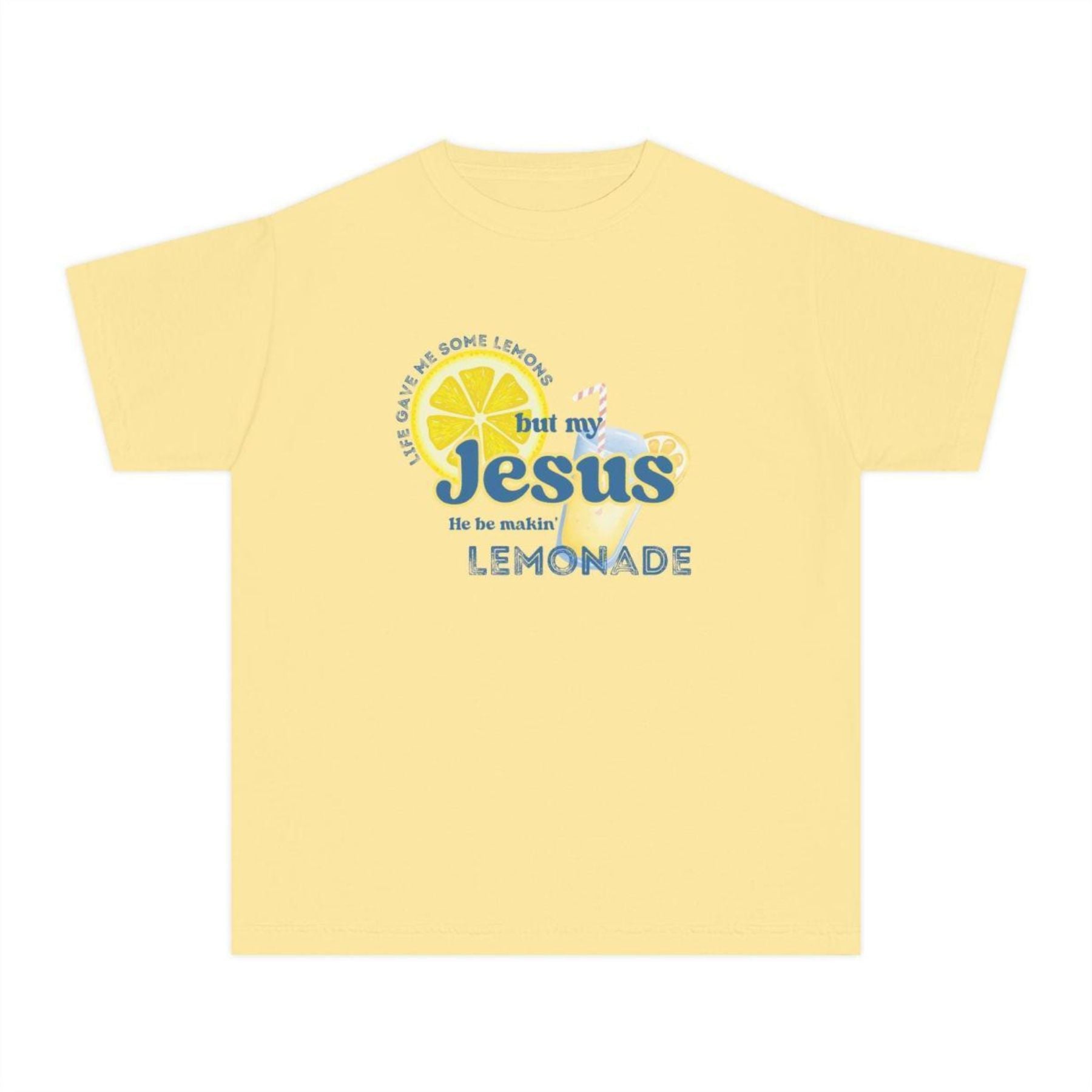 Inspirational Christian Shirt – Lemonade Faith Tee, 