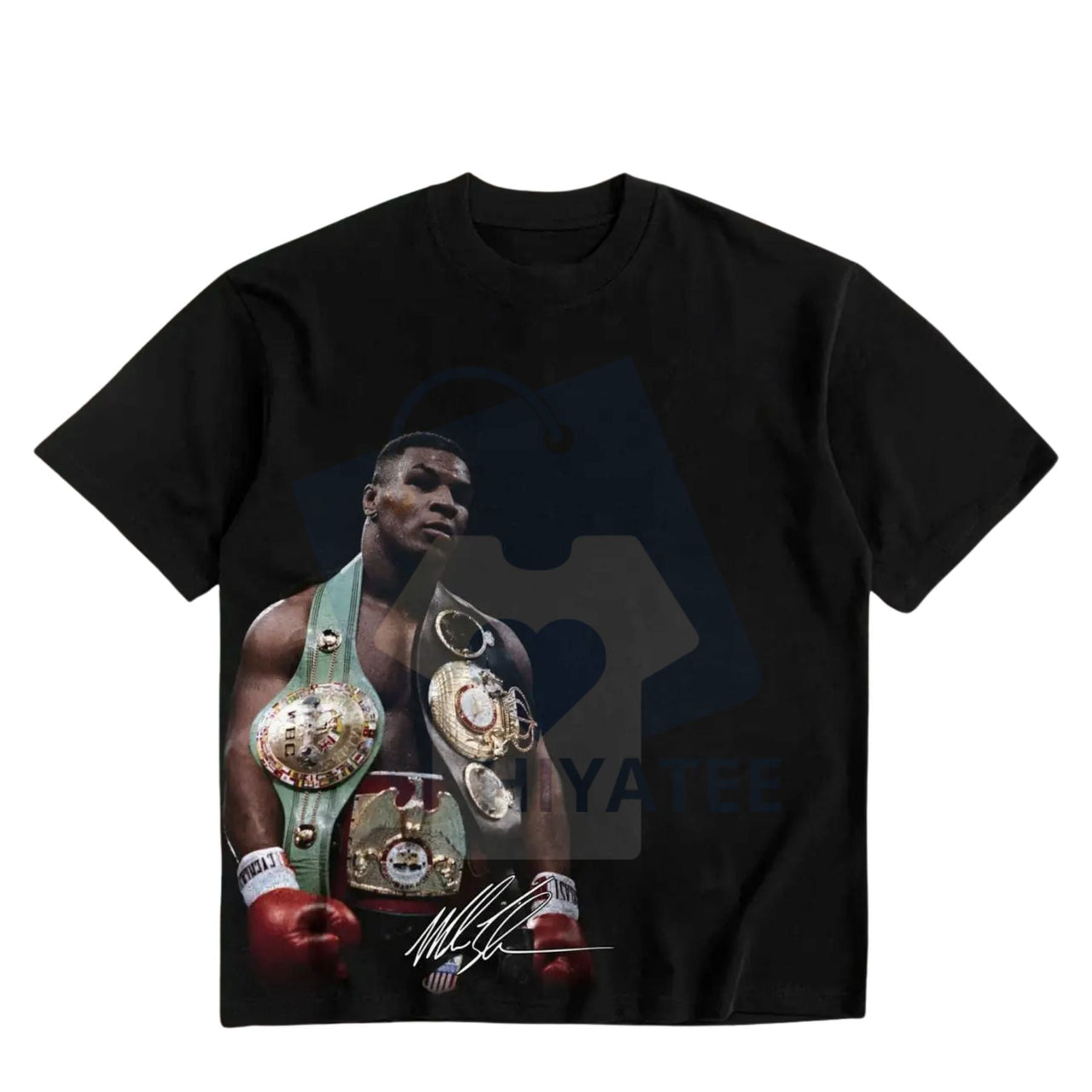 Iron Mike Tyson Champion Shirt – Heavy Cotton Boxing Menswear