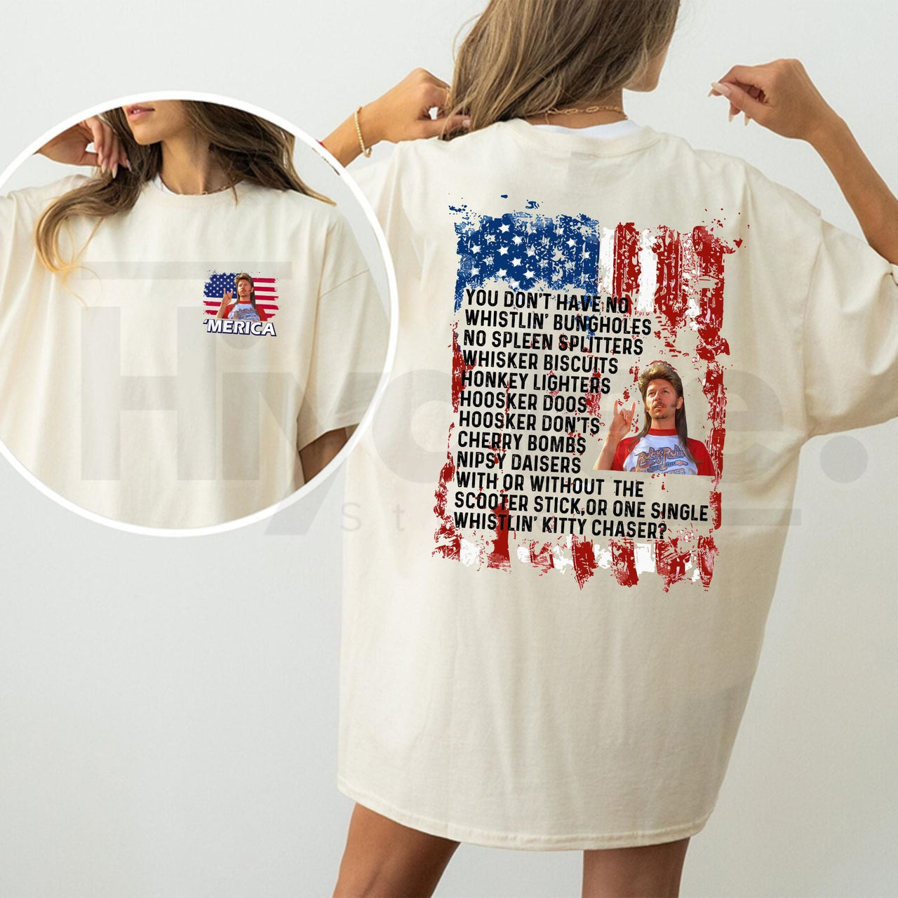 Joe Dirt 4th of July Shirt – Funny USA Retro Patriotic Graphic Tee