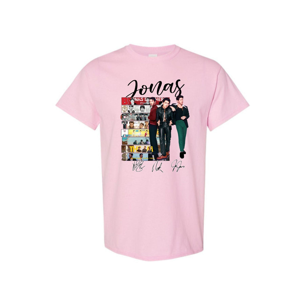 Jonas Brothers Fan T-Shirt - Music Fan Apparel, Nostalgic Band Tee