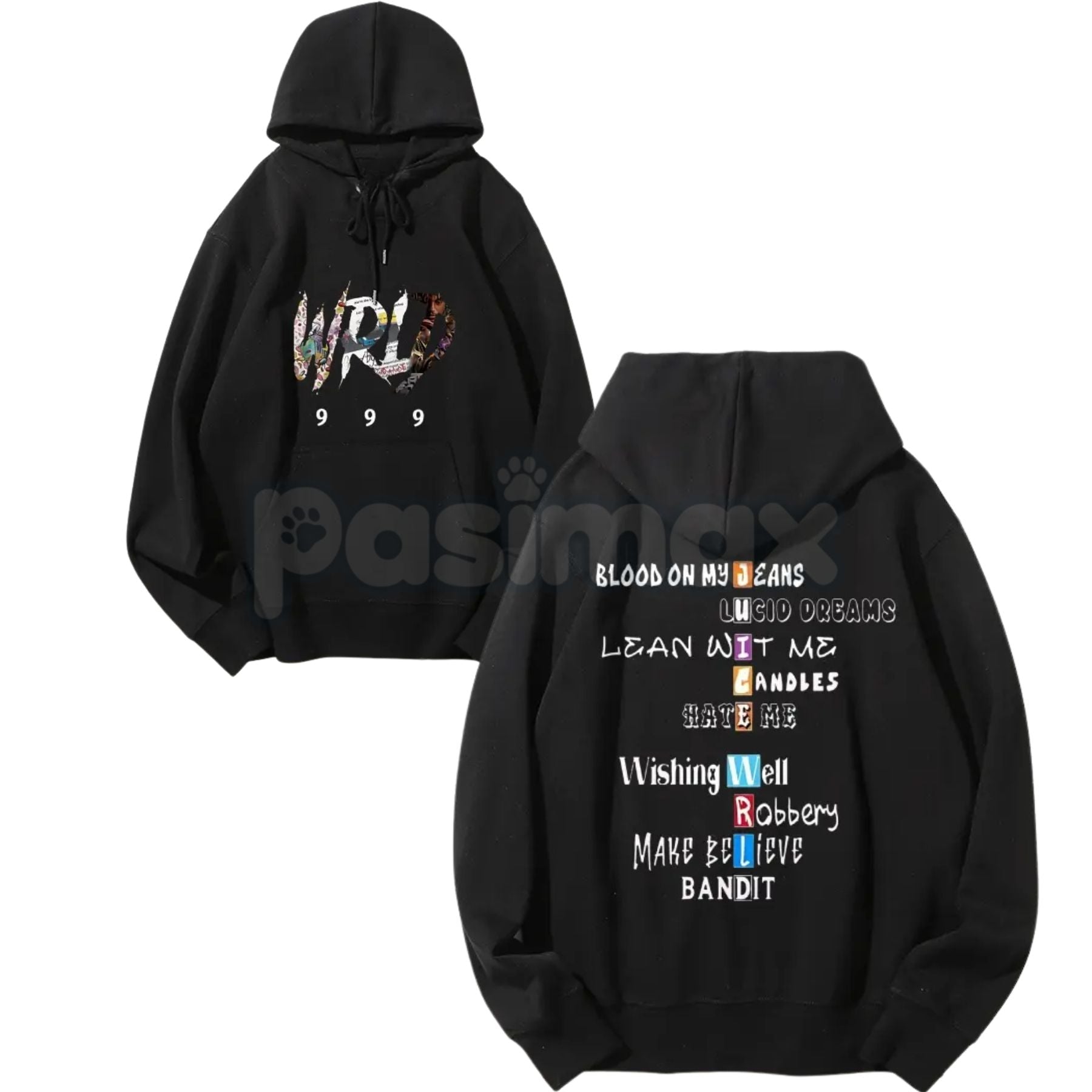Juice 999 Hip Hop Rapper Hoodie – Legends Never Die Concert Tour Pullover, Fan Merch & Streetwear, Unisex