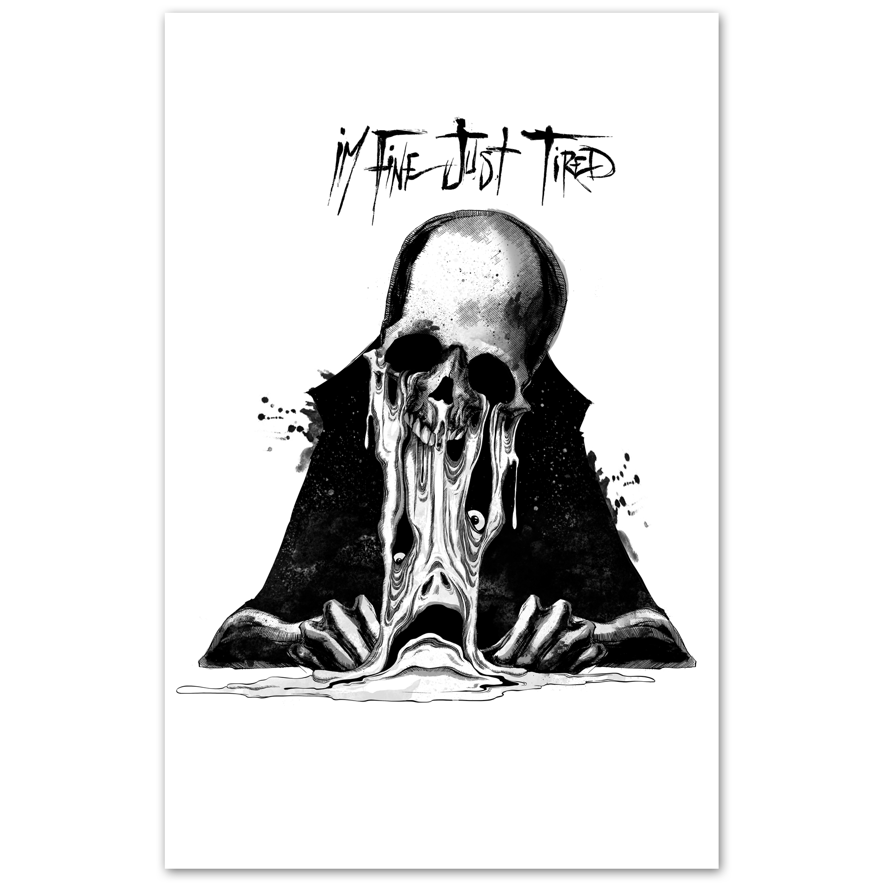 Just Tired Print