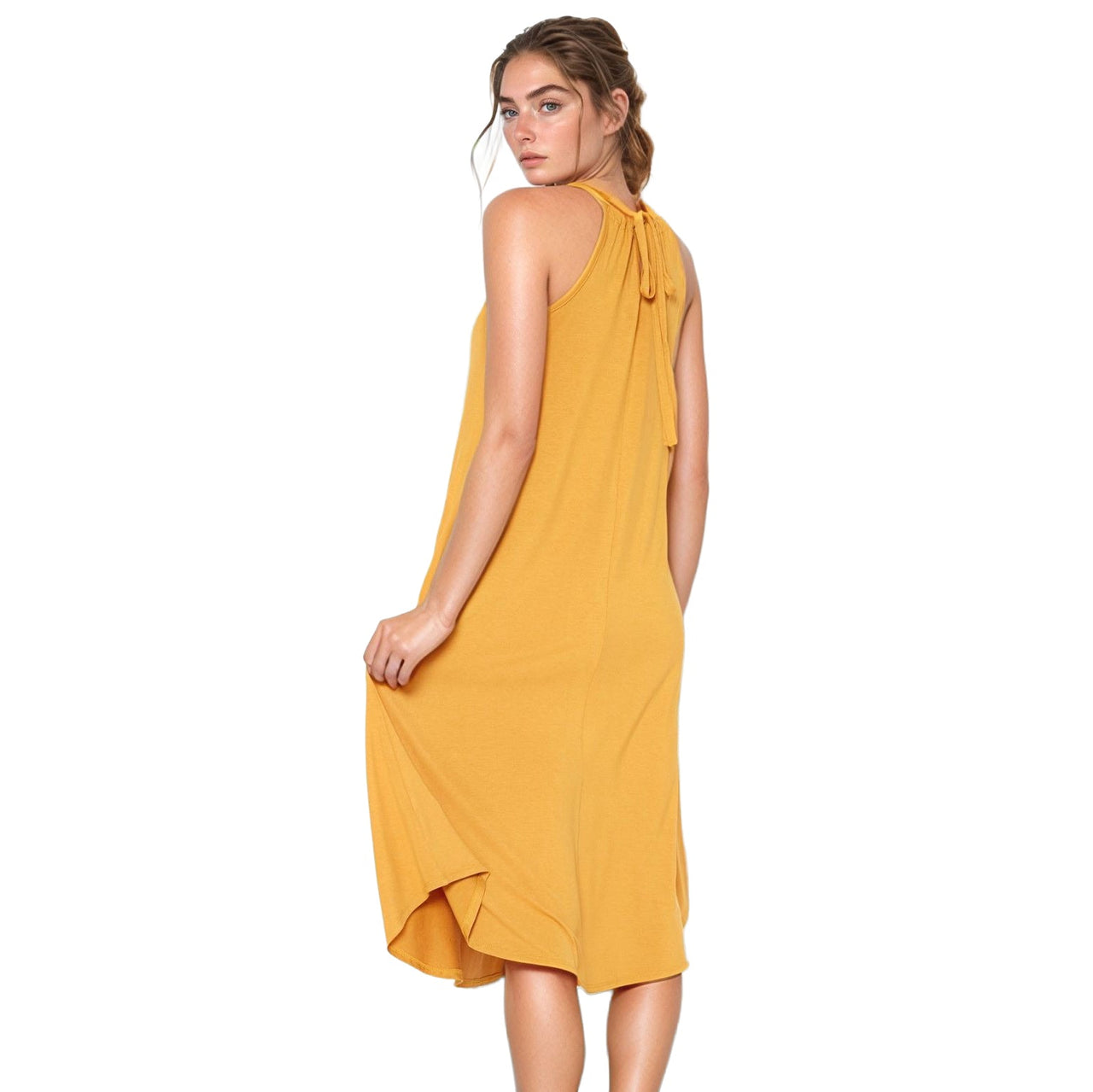 Women's Basic Haltered Dress