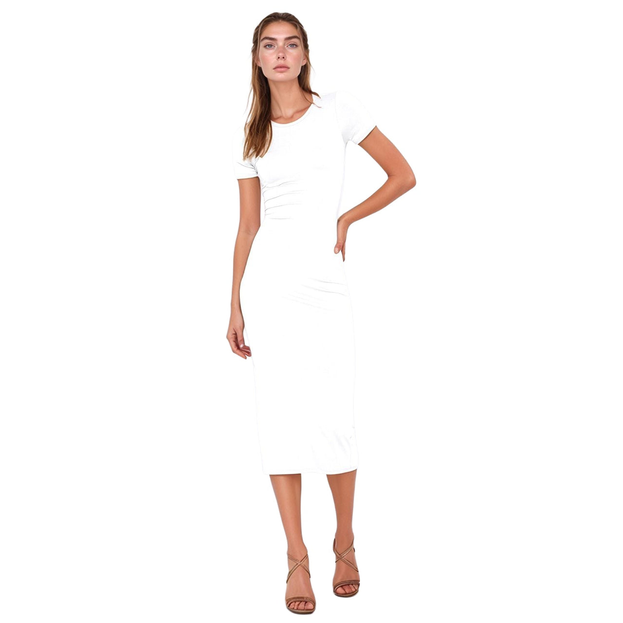 Women's Slit Back Long Dress