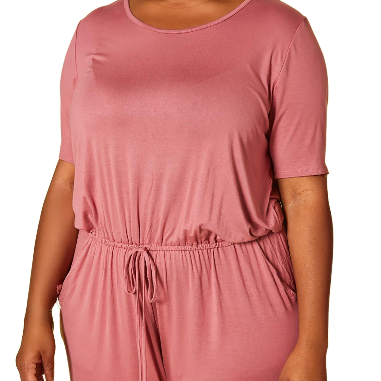 Women's Plus Size Lounge Wide Leg Jumpsuit