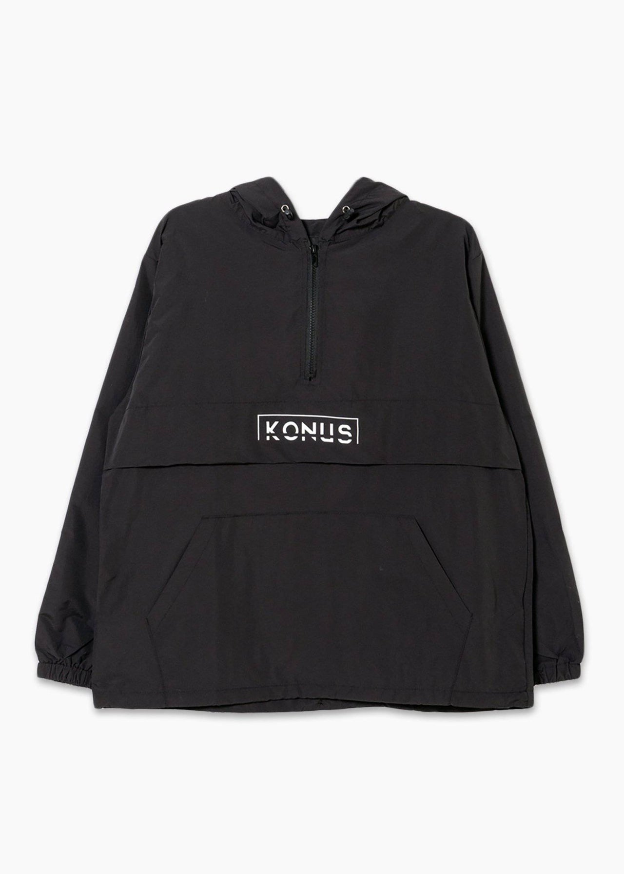 Konus Men's Essential Logo Anorak in Black