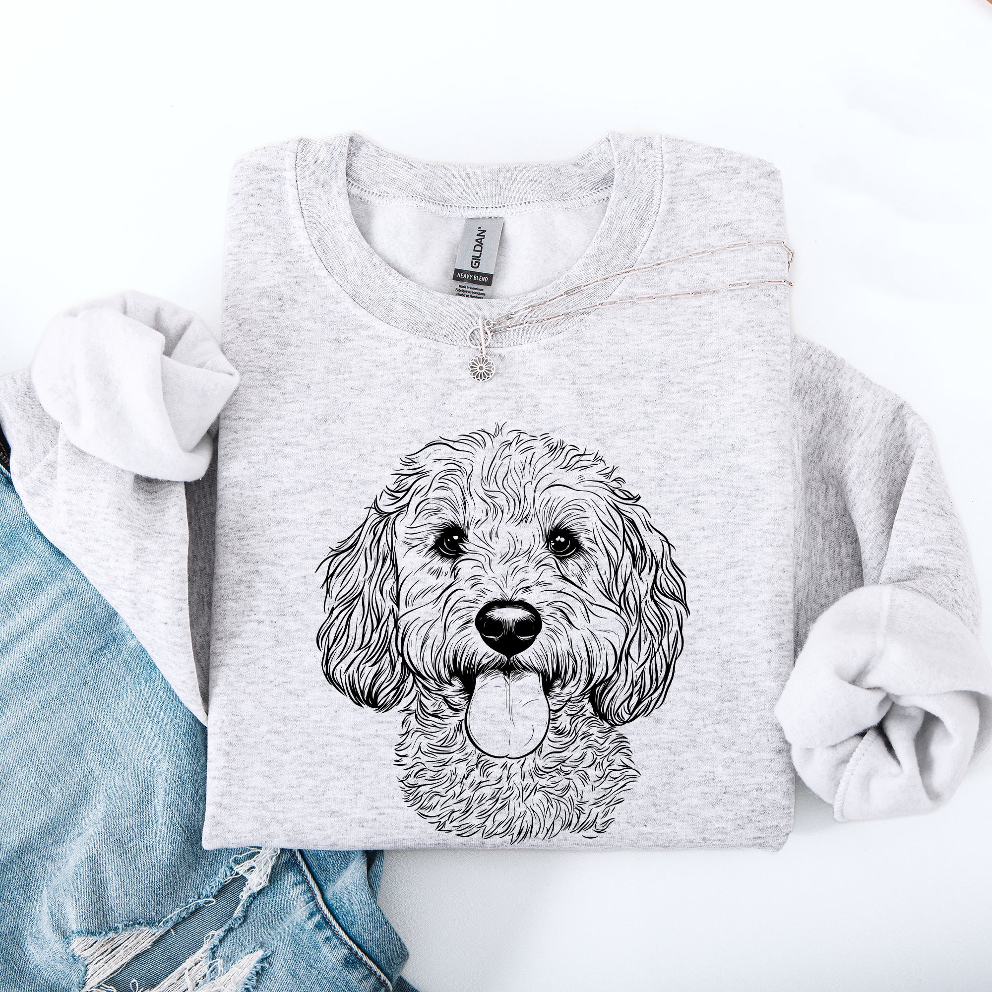 Cockapoo Lover Dog Breed Pride And Friendship With A Cockapoo Pet Family Sweatshirt