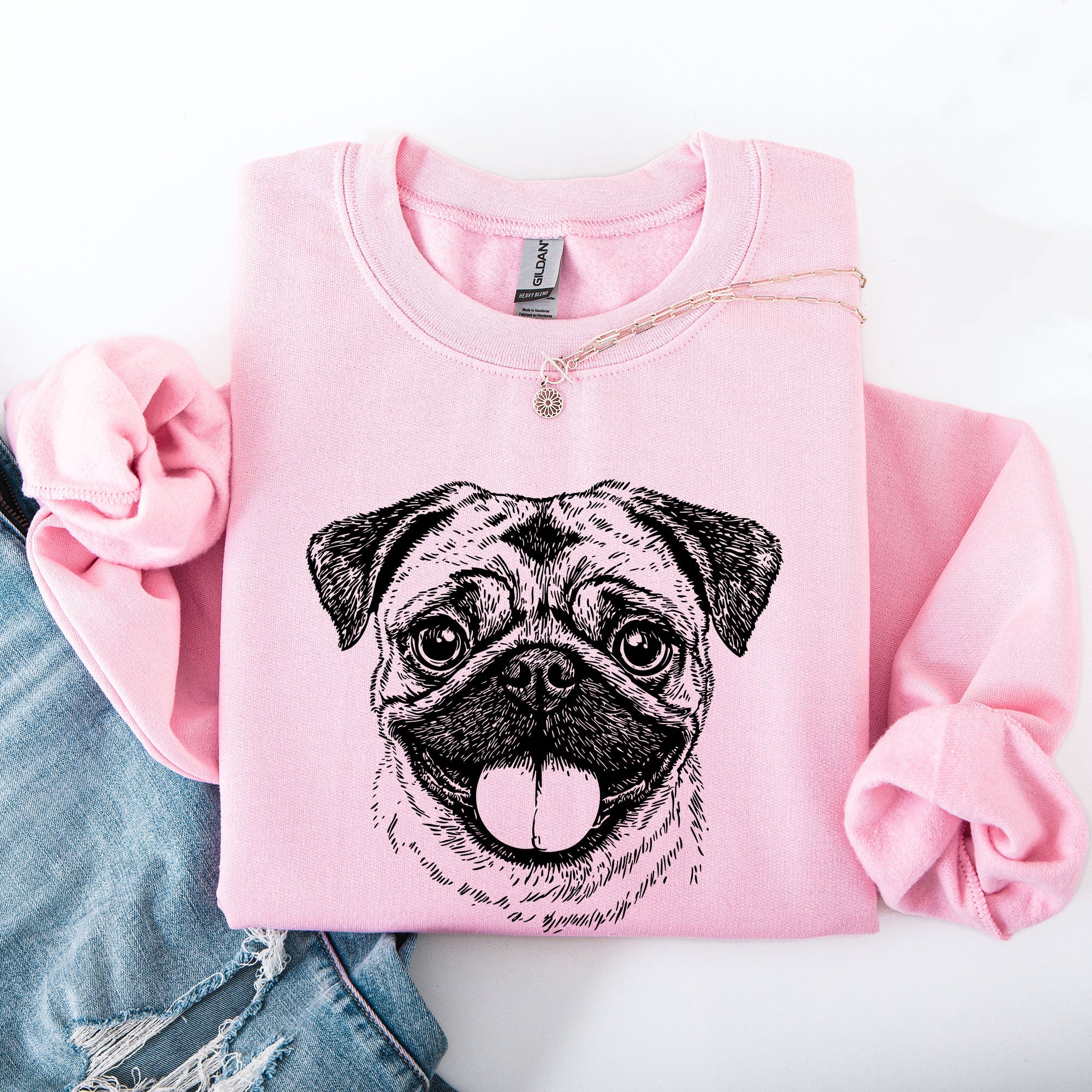 Pug Pet Dog Breed Forever Loyal Companion Enthusiast On The Go Cozy Pug Lover Sweatshirt