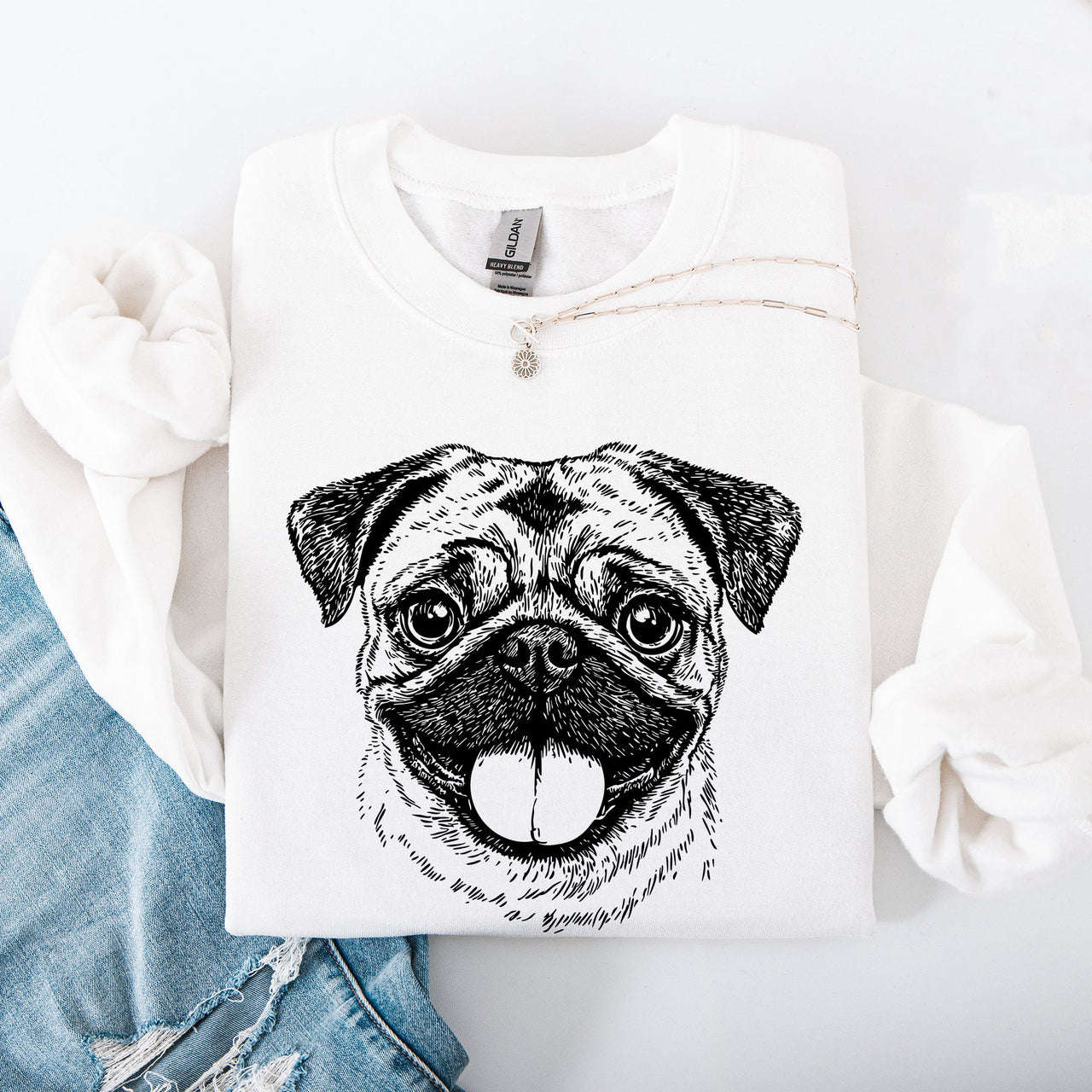 Pug Pet Dog Breed Forever Loyal Companion Enthusiast On The Go Cozy Pug Lover Sweatshirt
