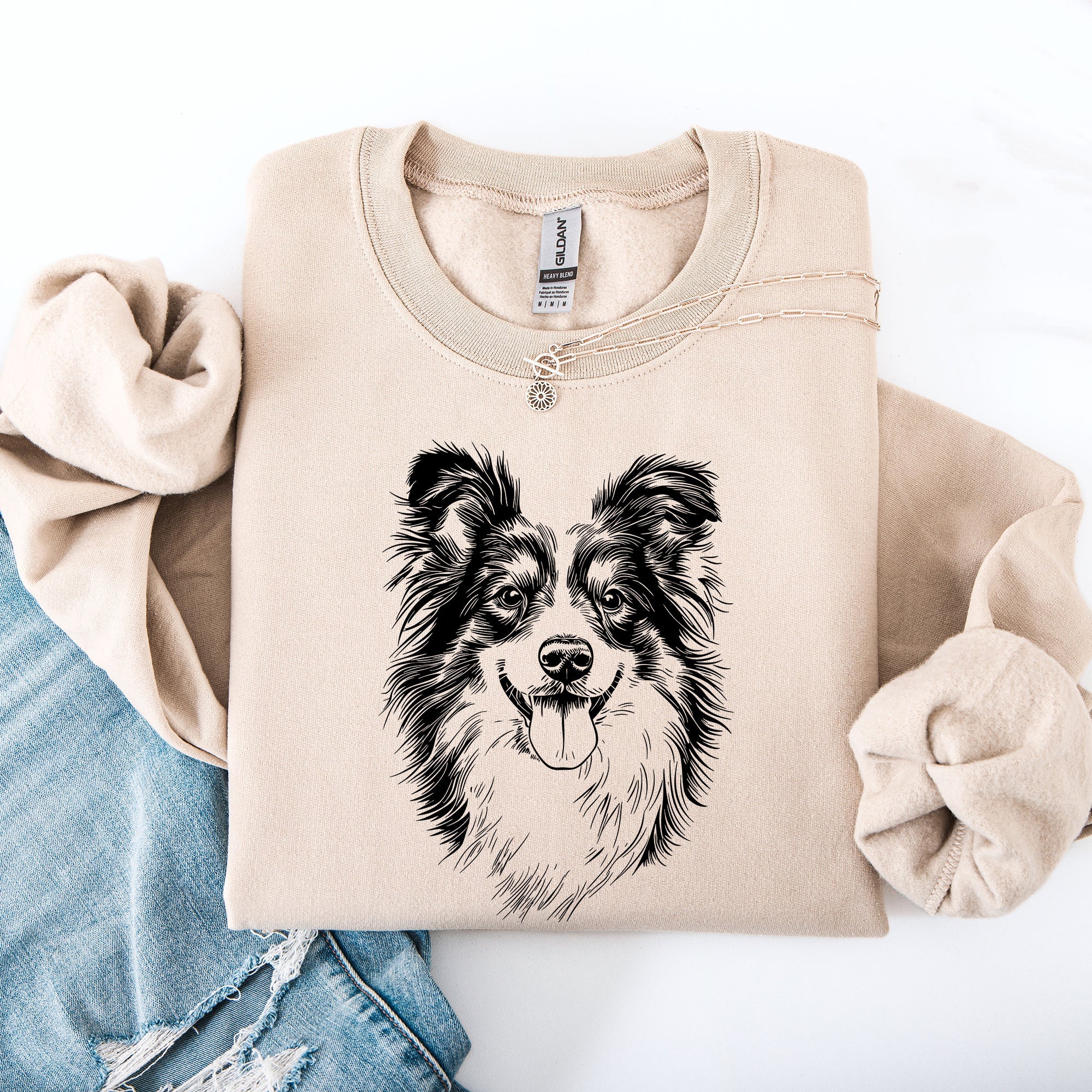 Heritage Sheltie Love Shetland Sheepdog Breed Enthusiast Appreciation Sweatshirt