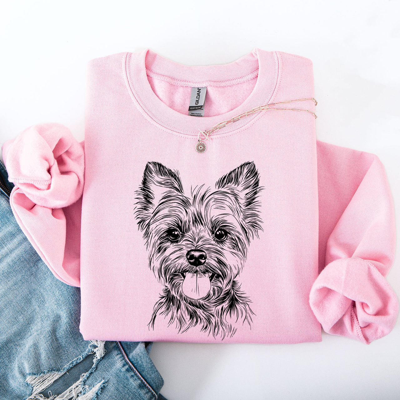 Yorkie Yorkshire Terrier Loyal Companion Pet Lover For Dog Enthusiasts Sweatshirt