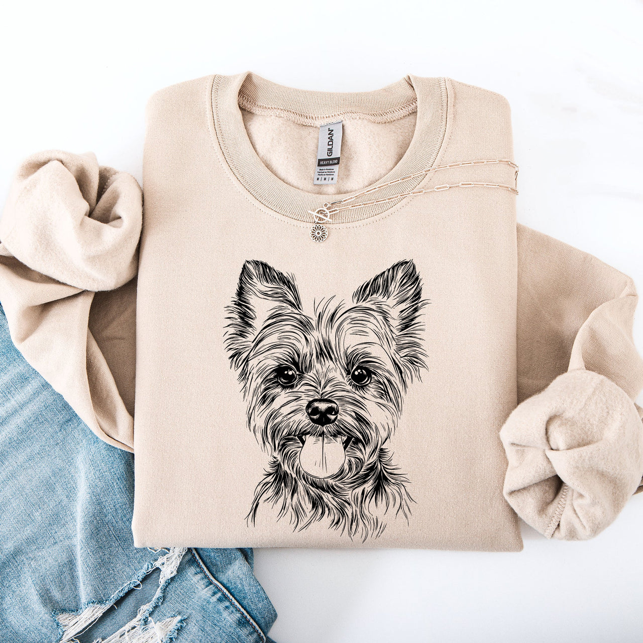 Yorkie Yorkshire Terrier Loyal Companion Pet Lover For Dog Enthusiasts Sweatshirt