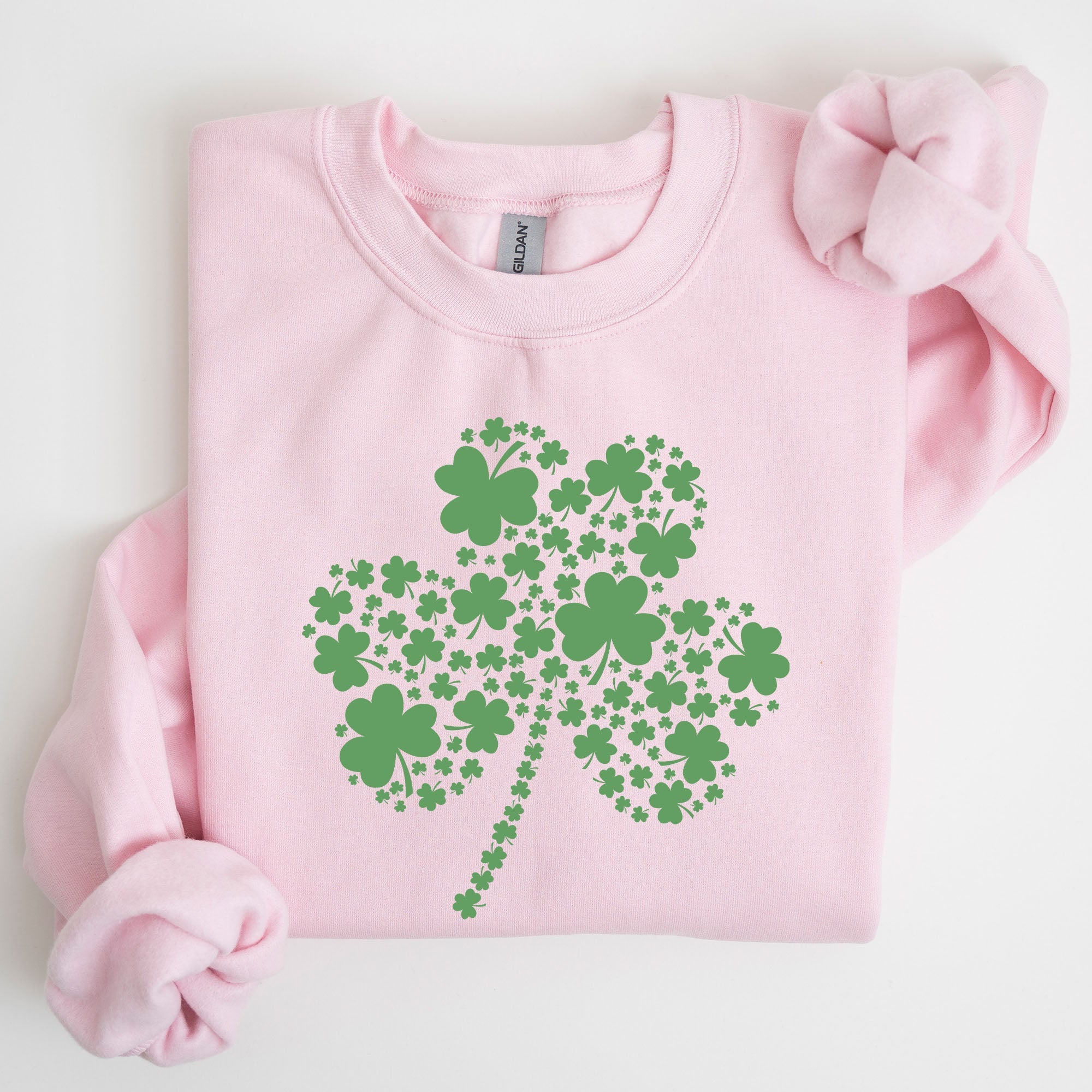 St. Paddy's Day Shamrock Clover Retro Festive Lucky Irish Lucky Charm Sweatshirt