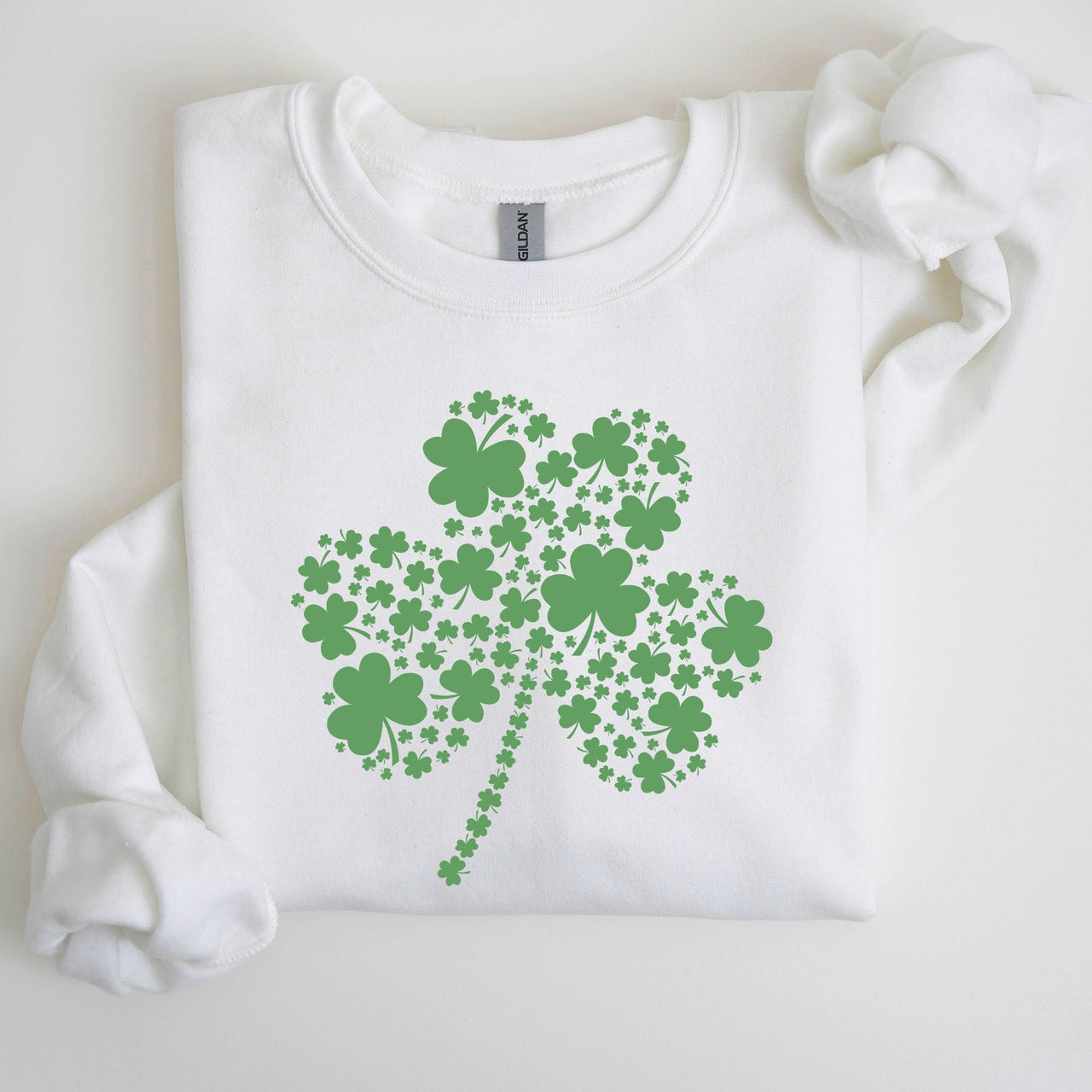 St. Paddy's Day Shamrock Clover Retro Festive Lucky Irish Lucky Charm Sweatshirt