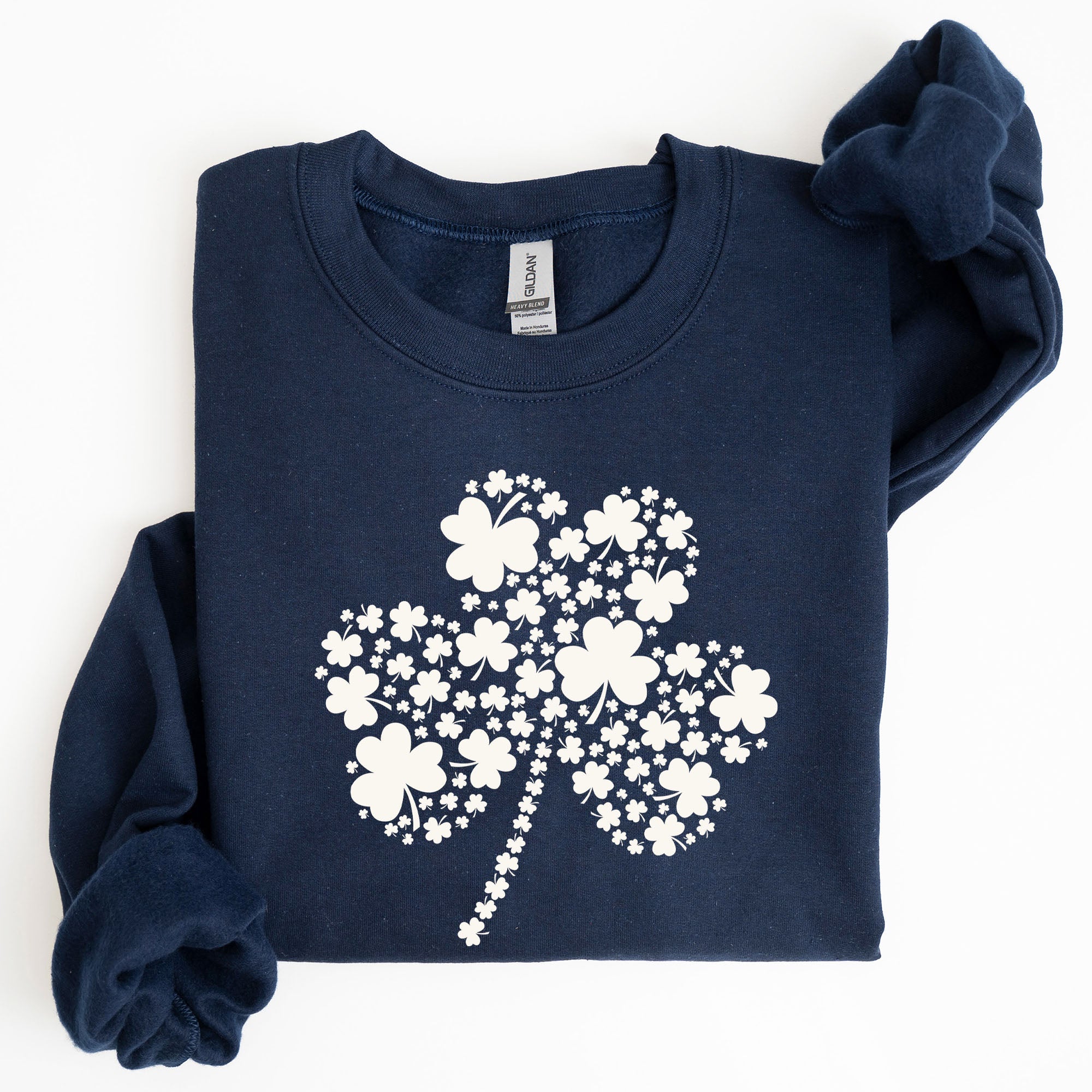 St. Paddy's Day Shamrock Clover Retro Festive Lucky Irish Lucky Charm Sweatshirt