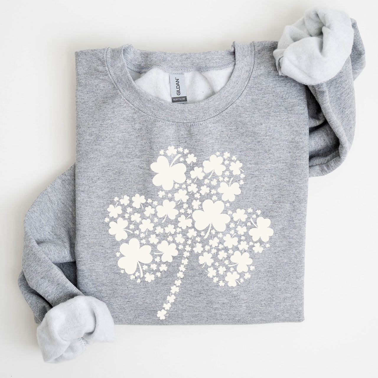 St. Paddy's Day Shamrock Clover Retro Festive Lucky Irish Lucky Charm Sweatshirt