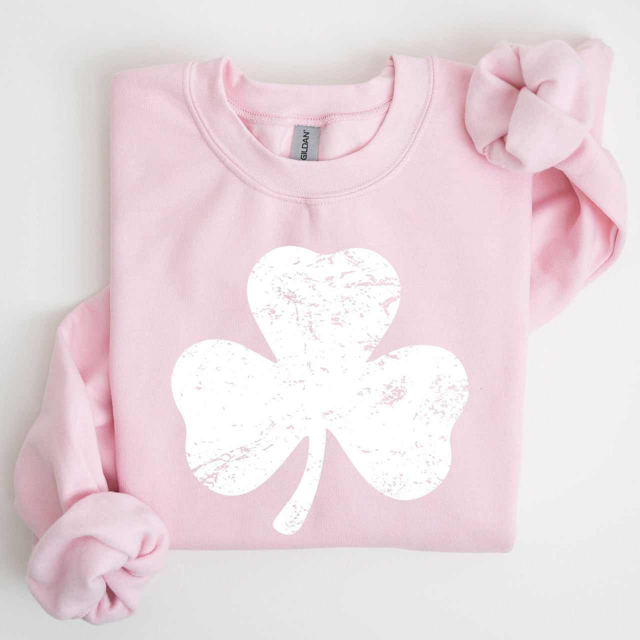 Shamrock Clover Lucky Retro Irish Lucky Charm St Patrick's Day Festive Sweatshirt