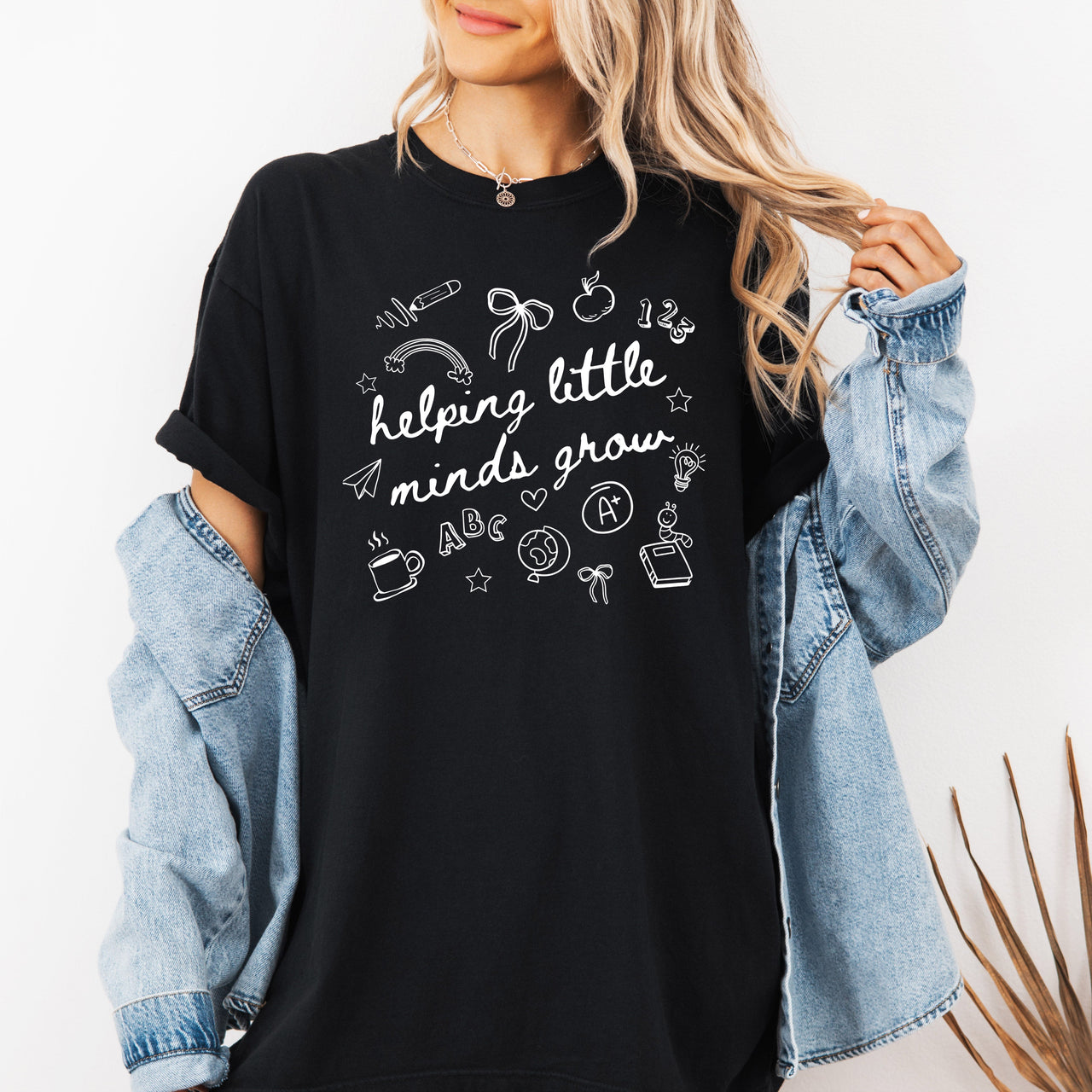 Helping Little Minds Grow Comfort Colors Tee