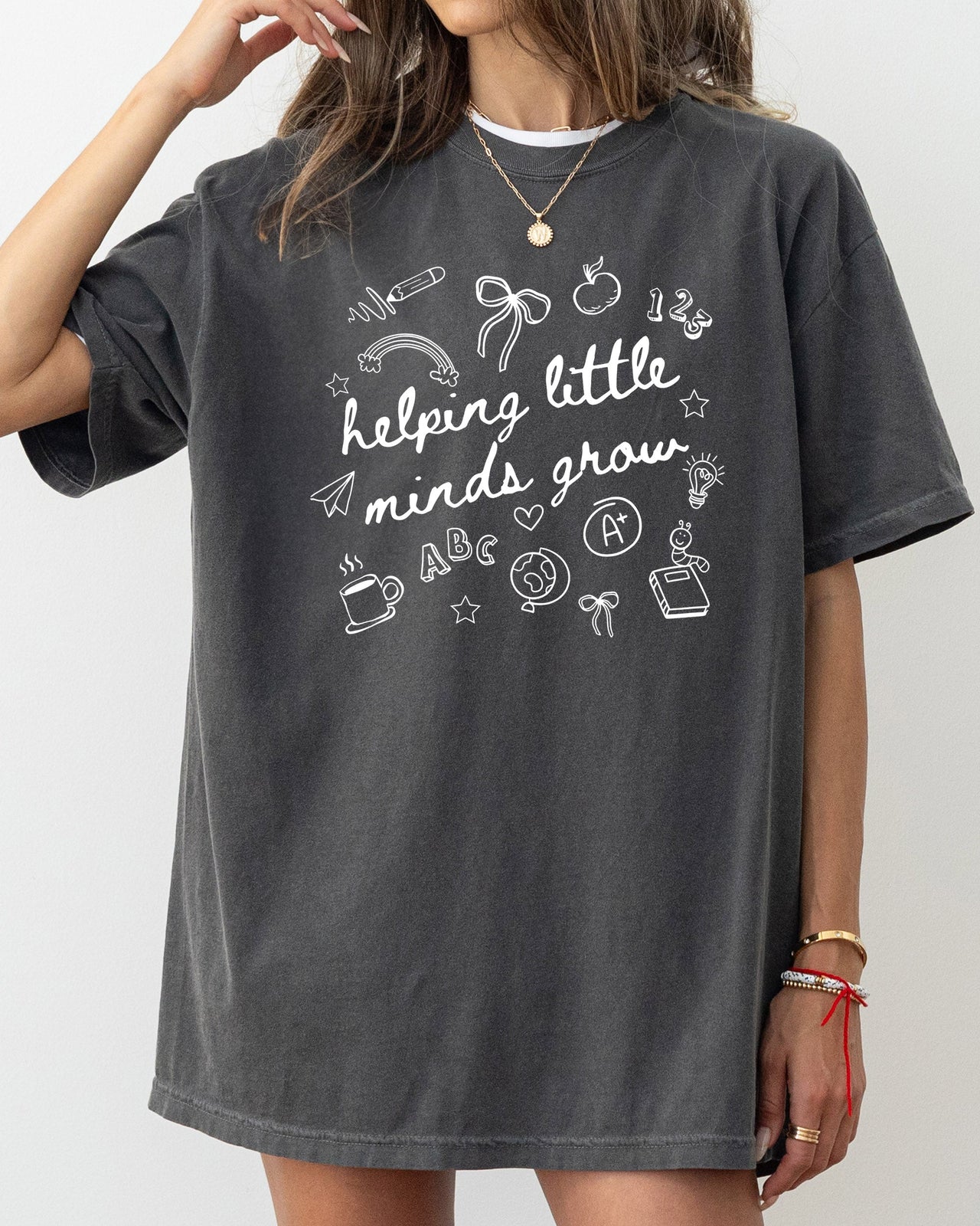Helping Little Minds Grow Comfort Colors Tee