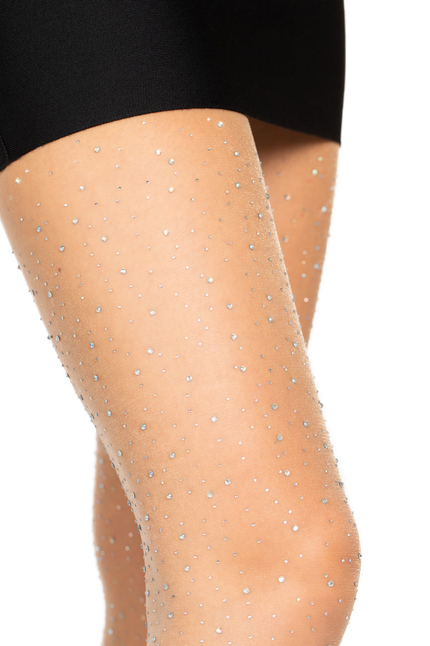 Rhinestone Pantyhose