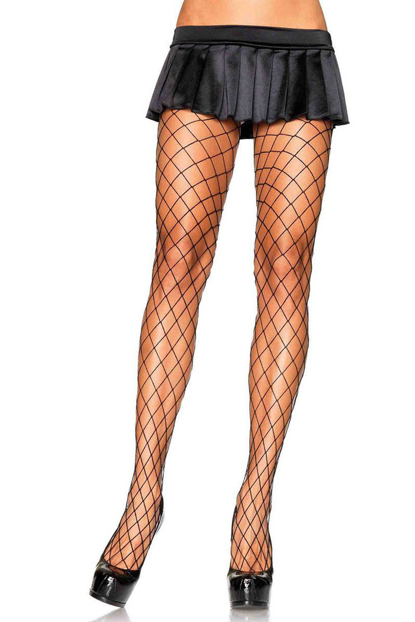 Diamond Fishnet Pantyhose