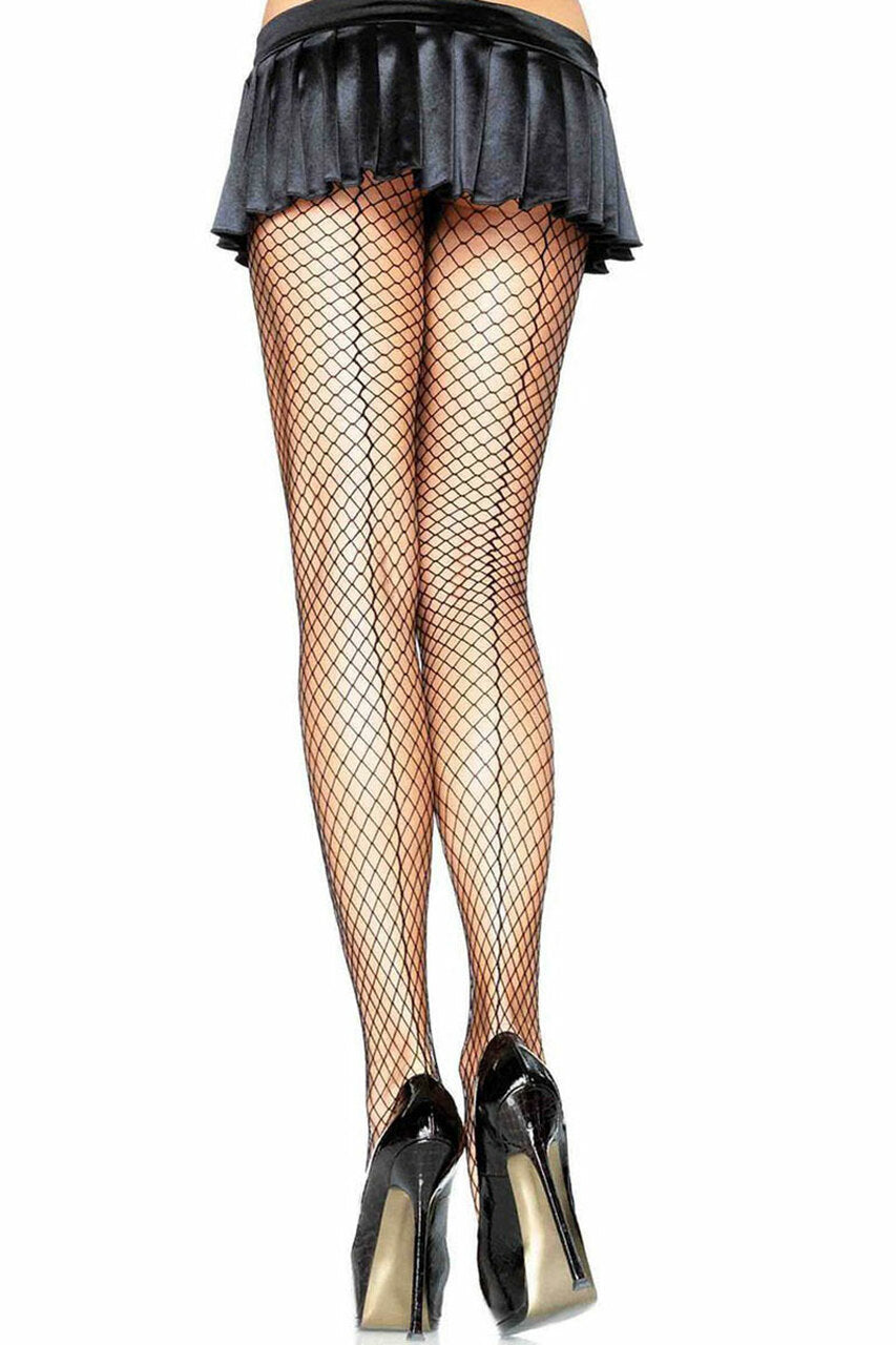 Net Back Seam Pantyhose