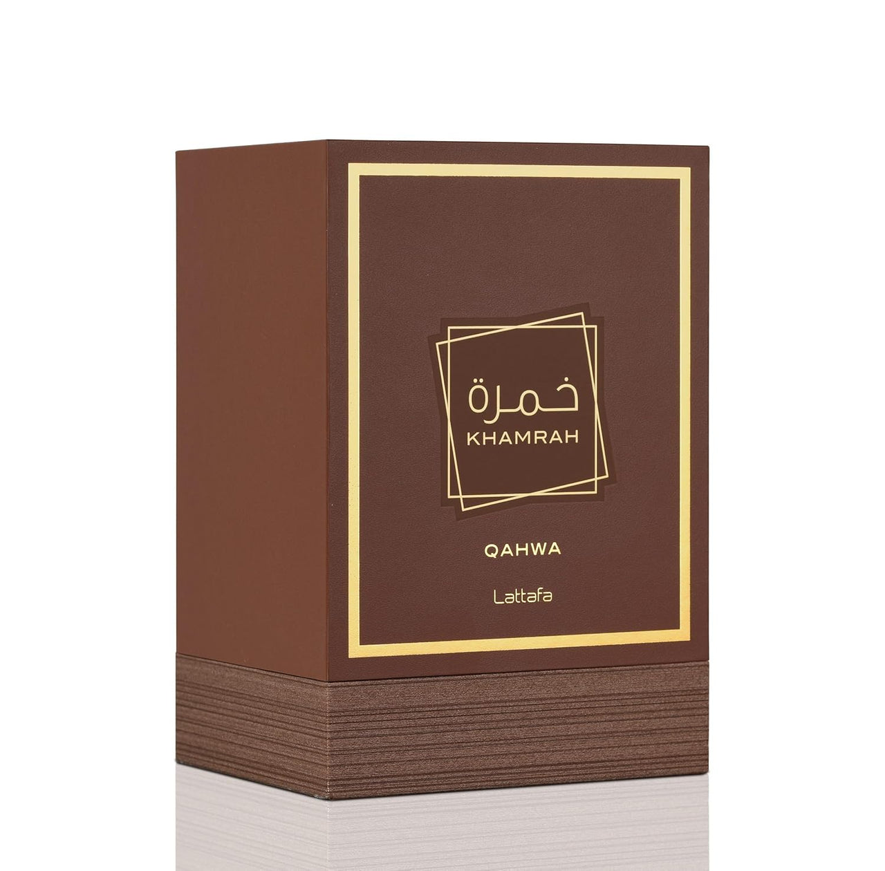 Lattafa Khamrah Qahwa by Lattafa Eau De Parfum Spray (Unisex) 3.4 oz (Men)