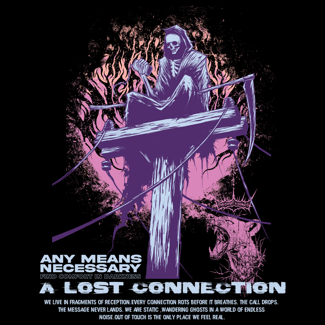 Lost Connection Pullover Hoodie