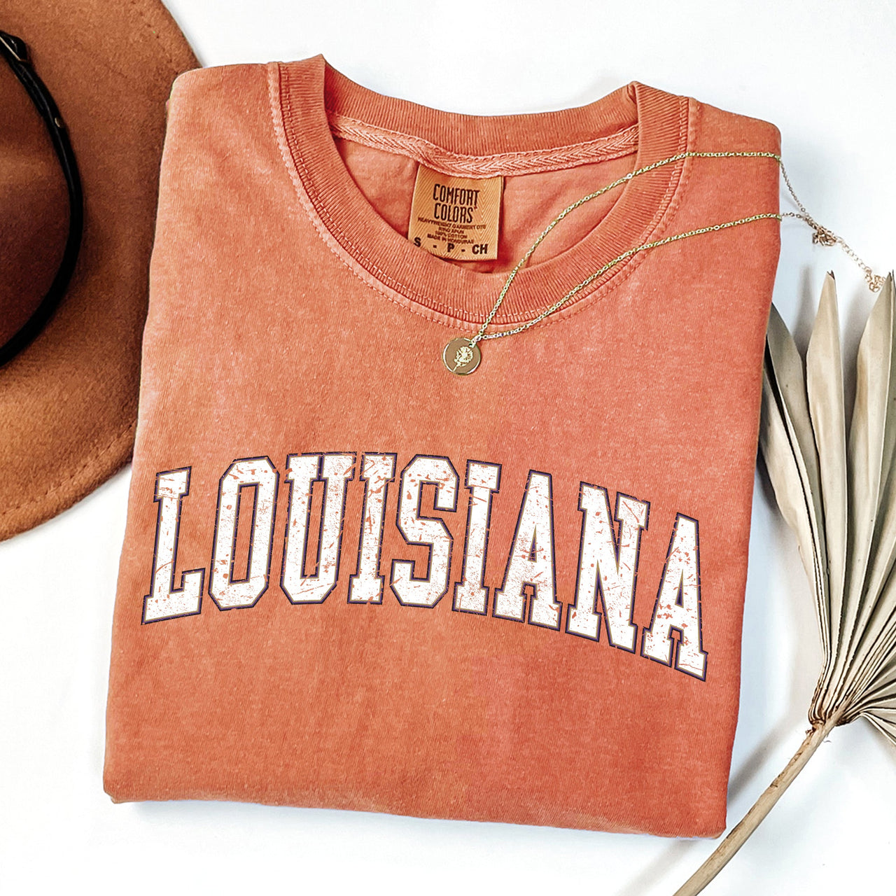 Louisiana Football Game Day Tailgate Party State University College Pride Comfort Colors Tee