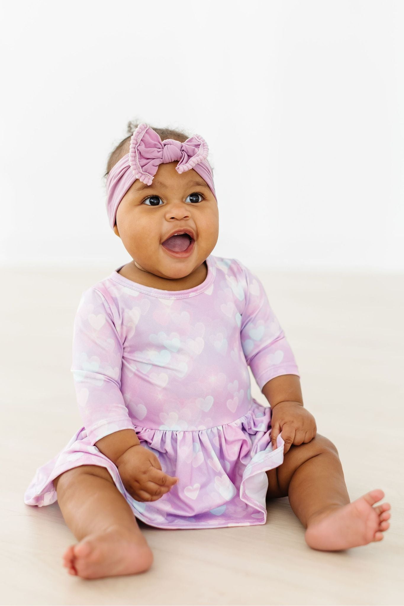 Love Story 3/4 Sleeve Twirl Bodysuit