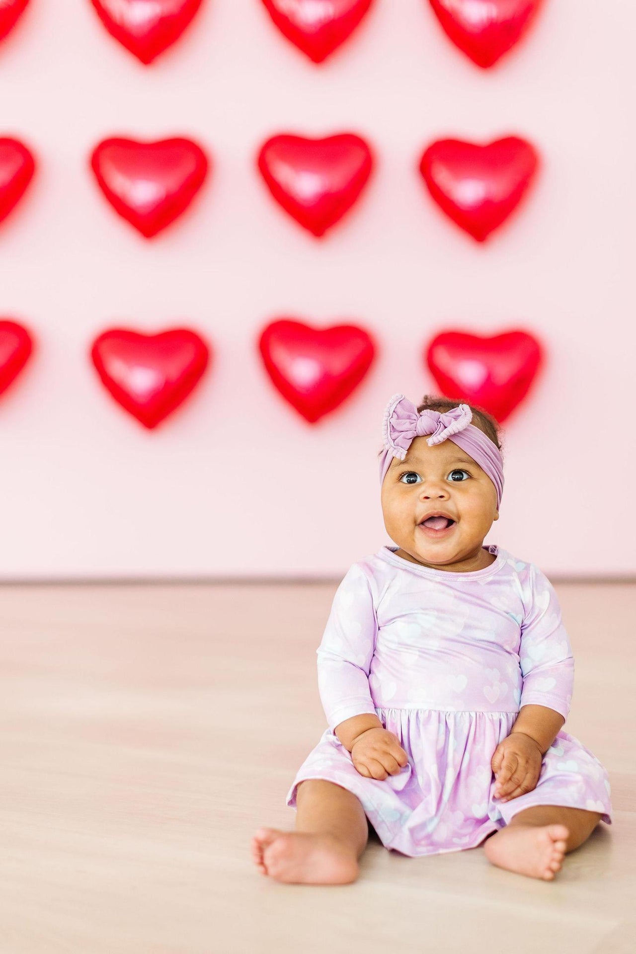 Love Story 3/4 Sleeve Twirl Bodysuit