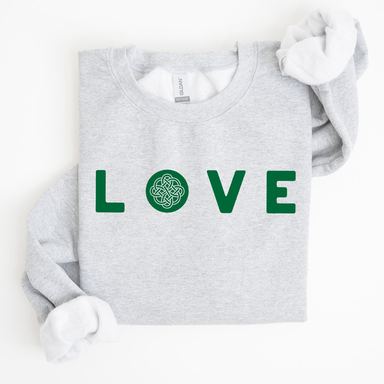 Love Celtic Ireland St Patrick's Day Celtic Heritage Pride Celebration For Irish Lovers Sweatshirt