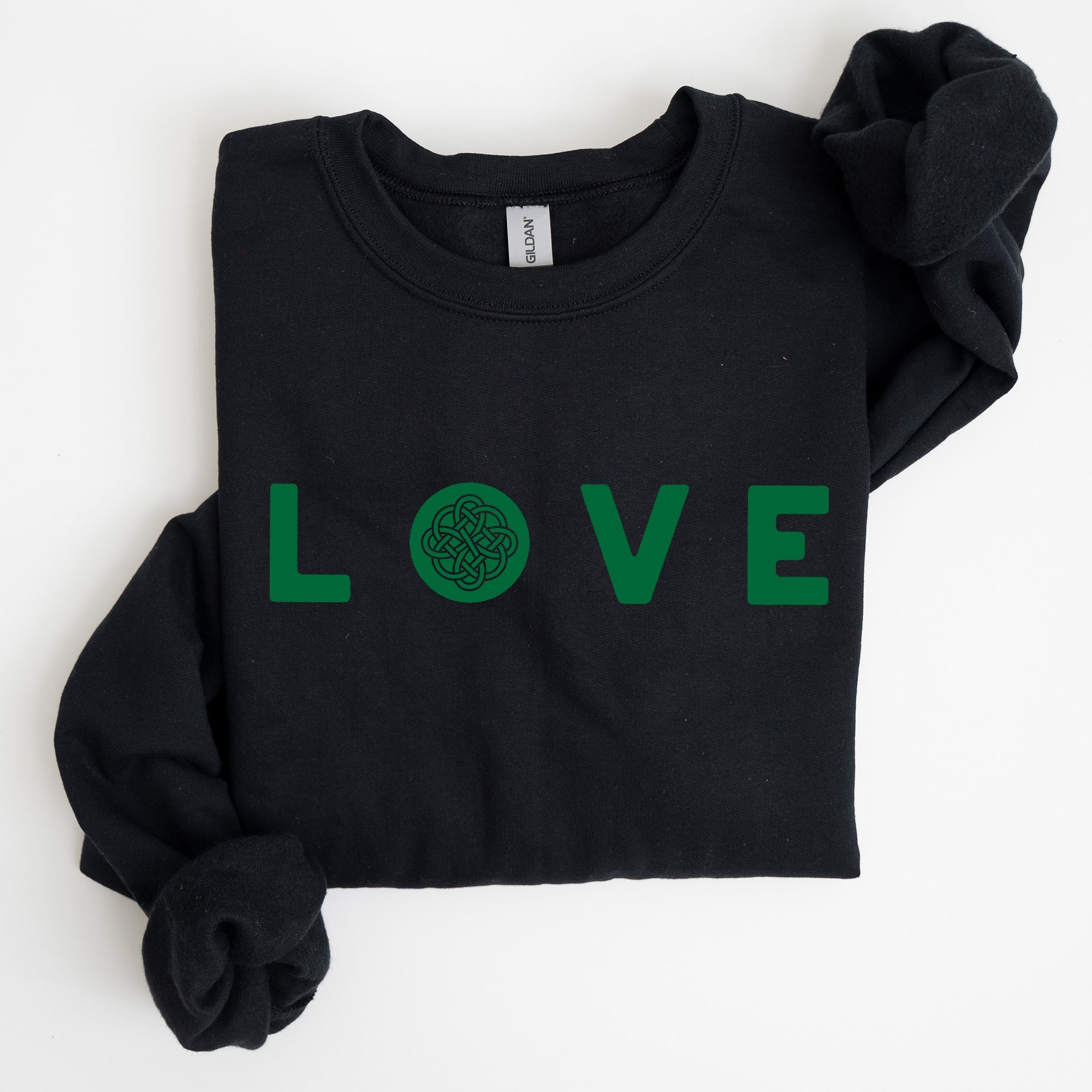 Love Celtic Ireland St Patrick's Day Celtic Heritage Pride Celebration For Irish Lovers Sweatshirt
