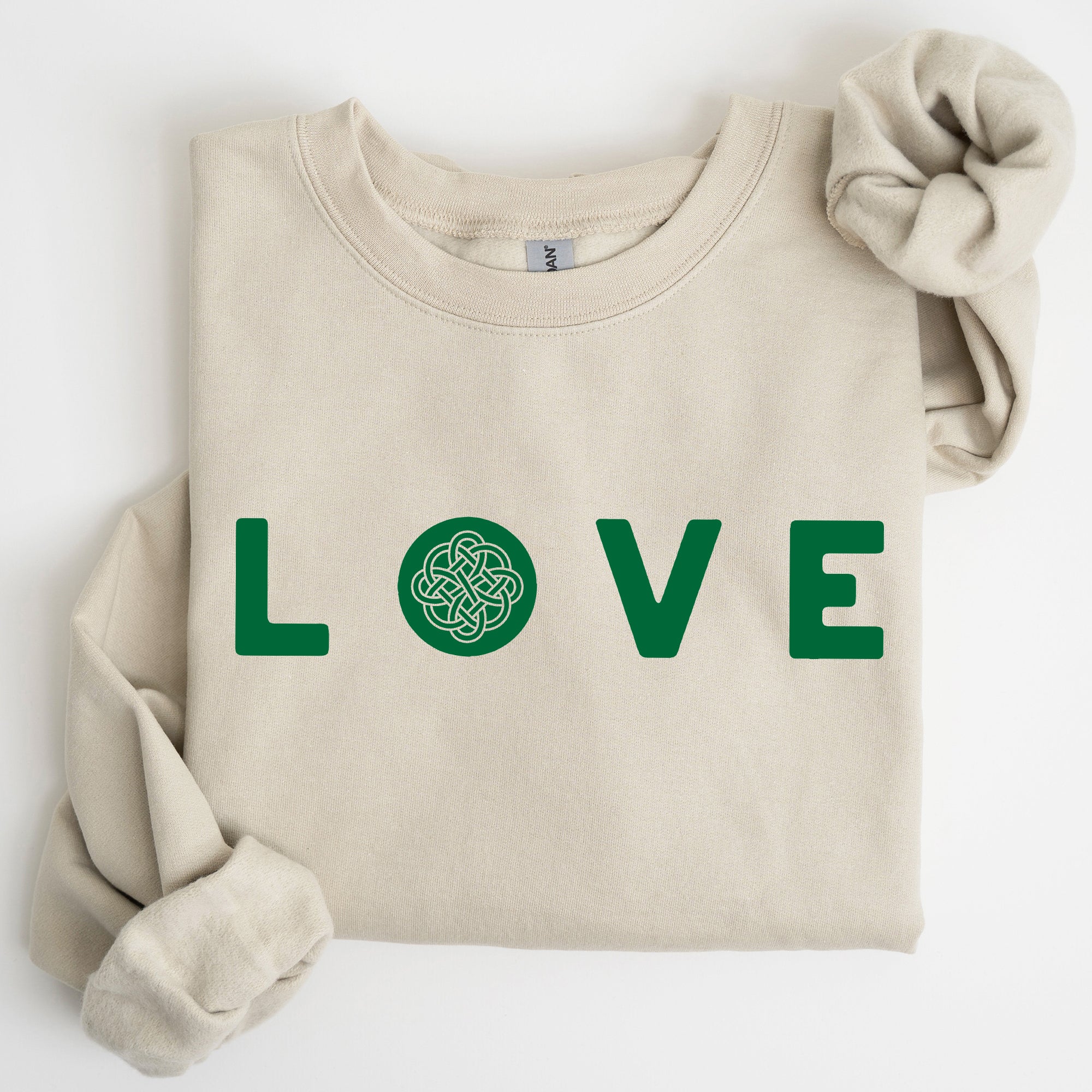 Love Celtic Ireland St Patrick's Day Celtic Heritage Pride Celebration For Irish Lovers Sweatshirt
