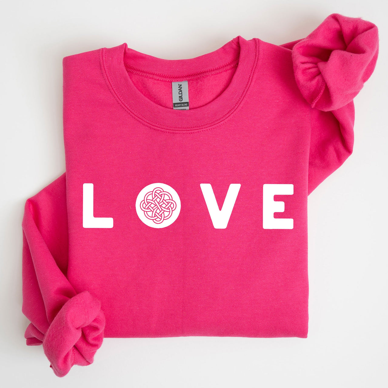 Love Celtic Ireland St Patrick's Day Celtic Heritage Pride Celebration For Irish Lovers Sweatshirt