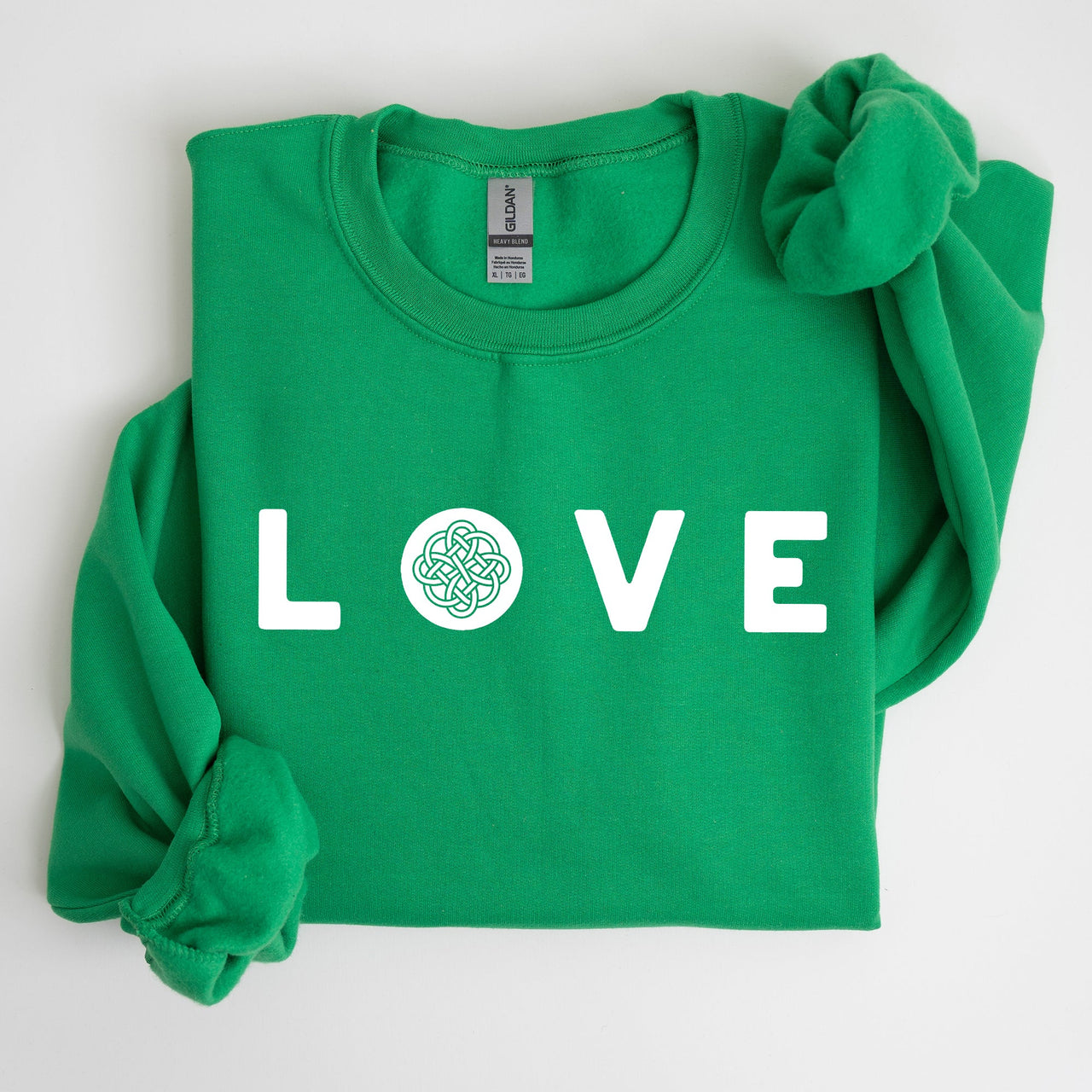 Love Celtic Ireland St Patrick's Day Celtic Heritage Pride Celebration For Irish Lovers Sweatshirt
