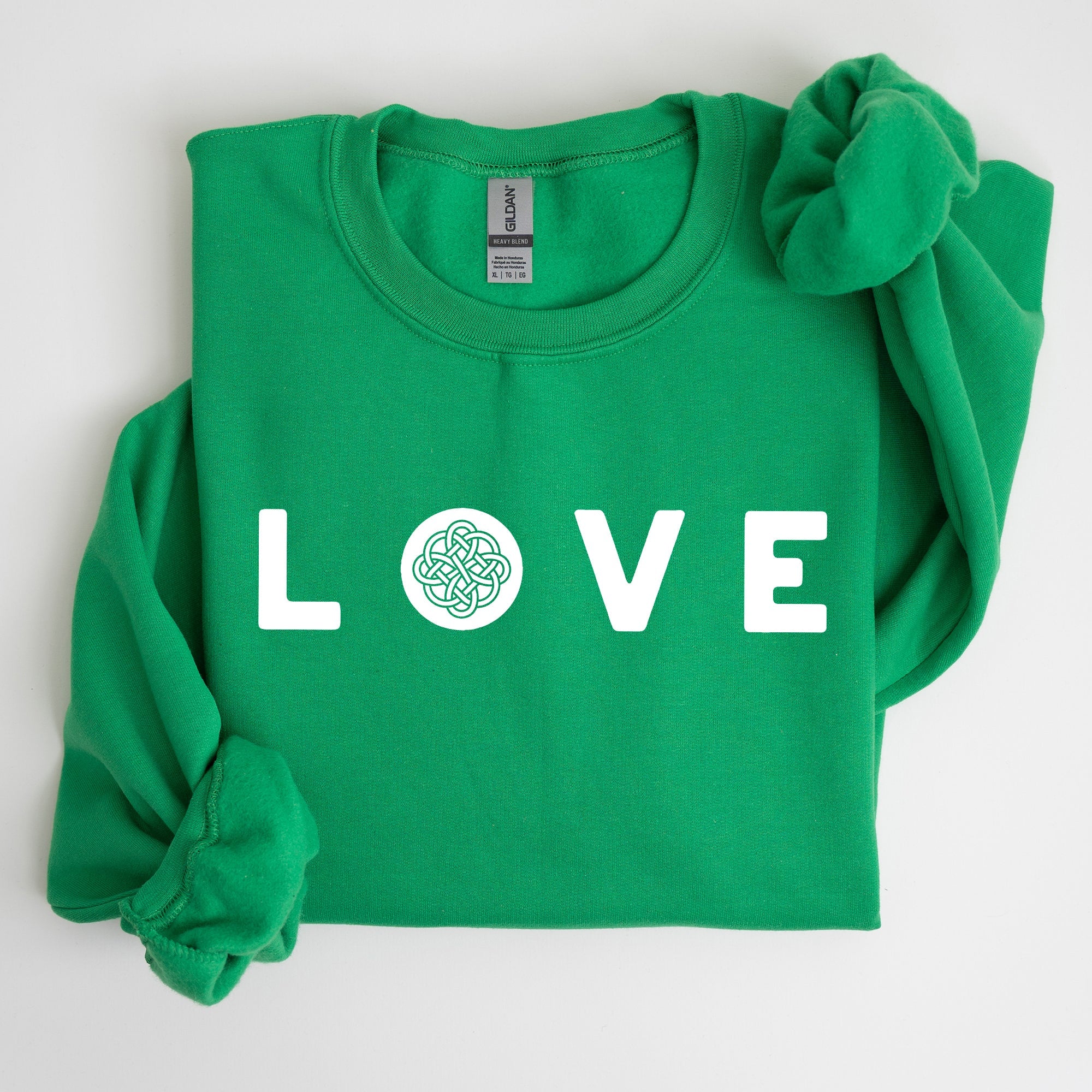 Love Celtic Ireland St Patrick's Day Celtic Heritage Pride Celebration For Irish Lovers Sweatshirt