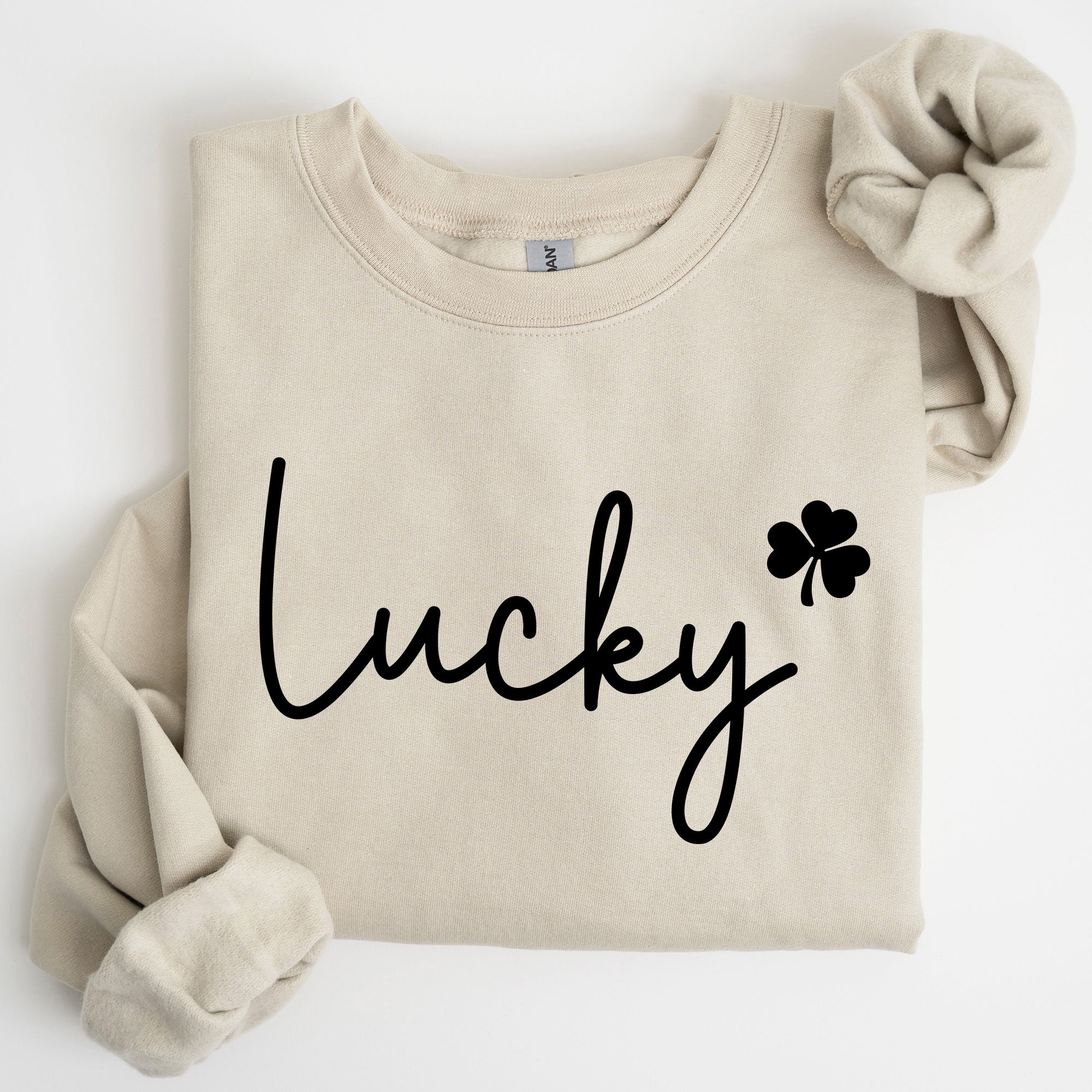 Lucky Shamrock St Patrick's Day Cozy Festive Celtic Celebration Edition Keepsake Sweatshirt
