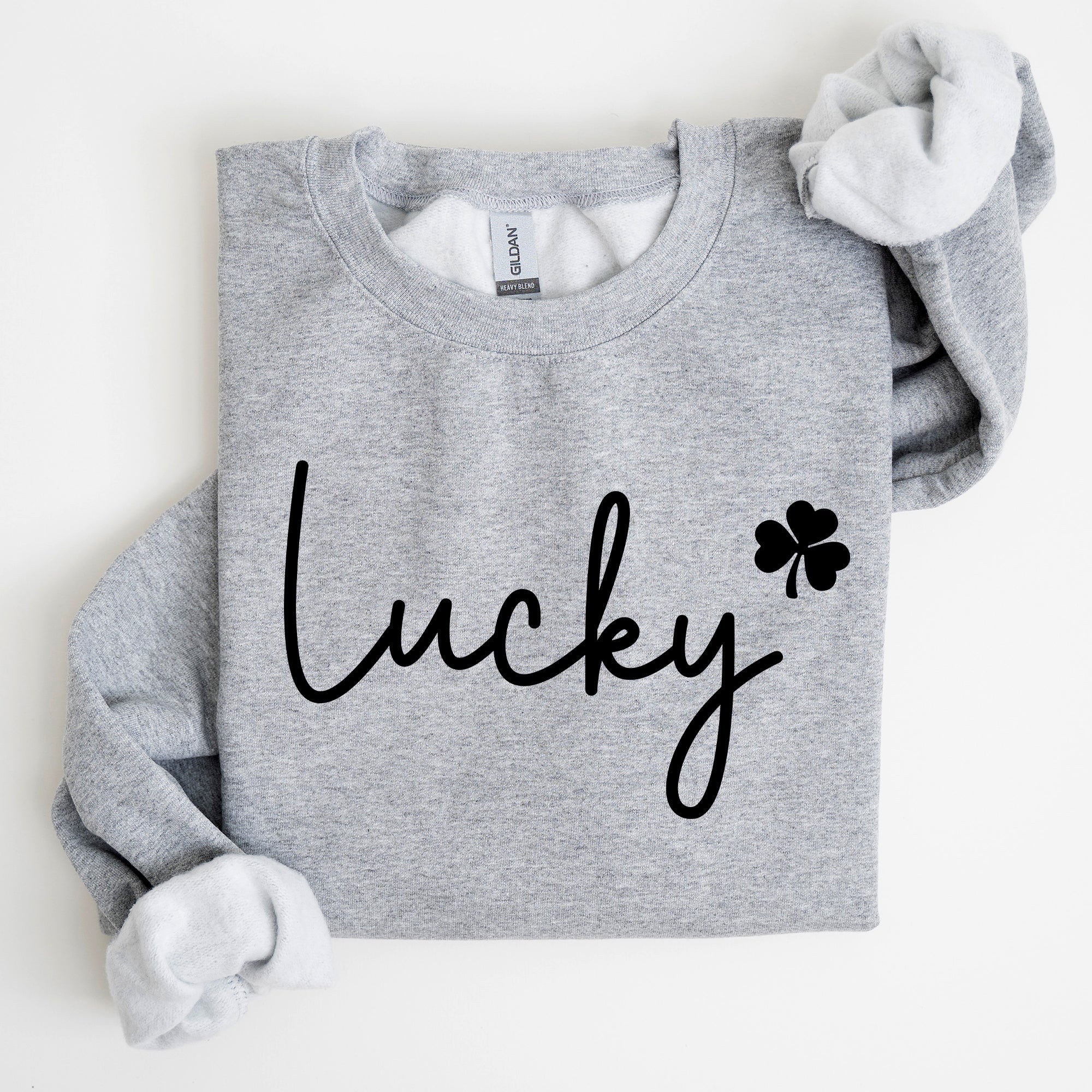 Lucky Shamrock St Patrick's Day Cozy Festive Celtic Celebration Edition Keepsake Sweatshirt